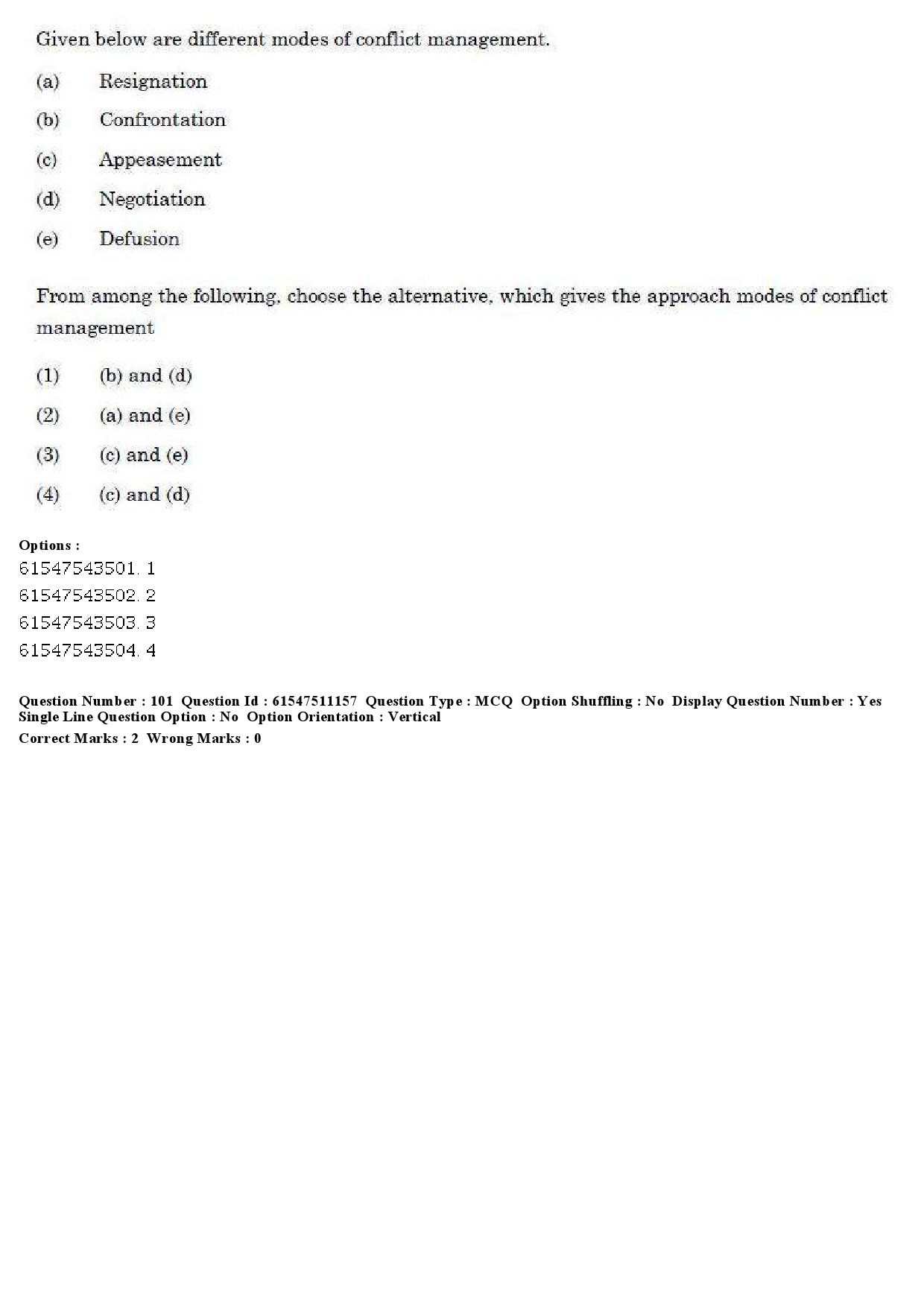 UGC NET Labour Welfare Question Paper June 2019 99