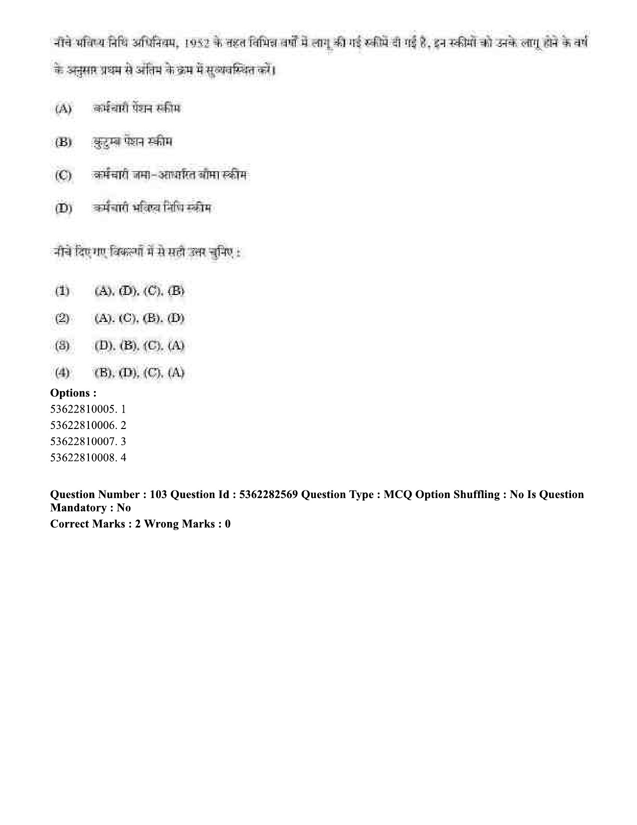 UGC NET Labour Welfare Question Paper September 2020 101