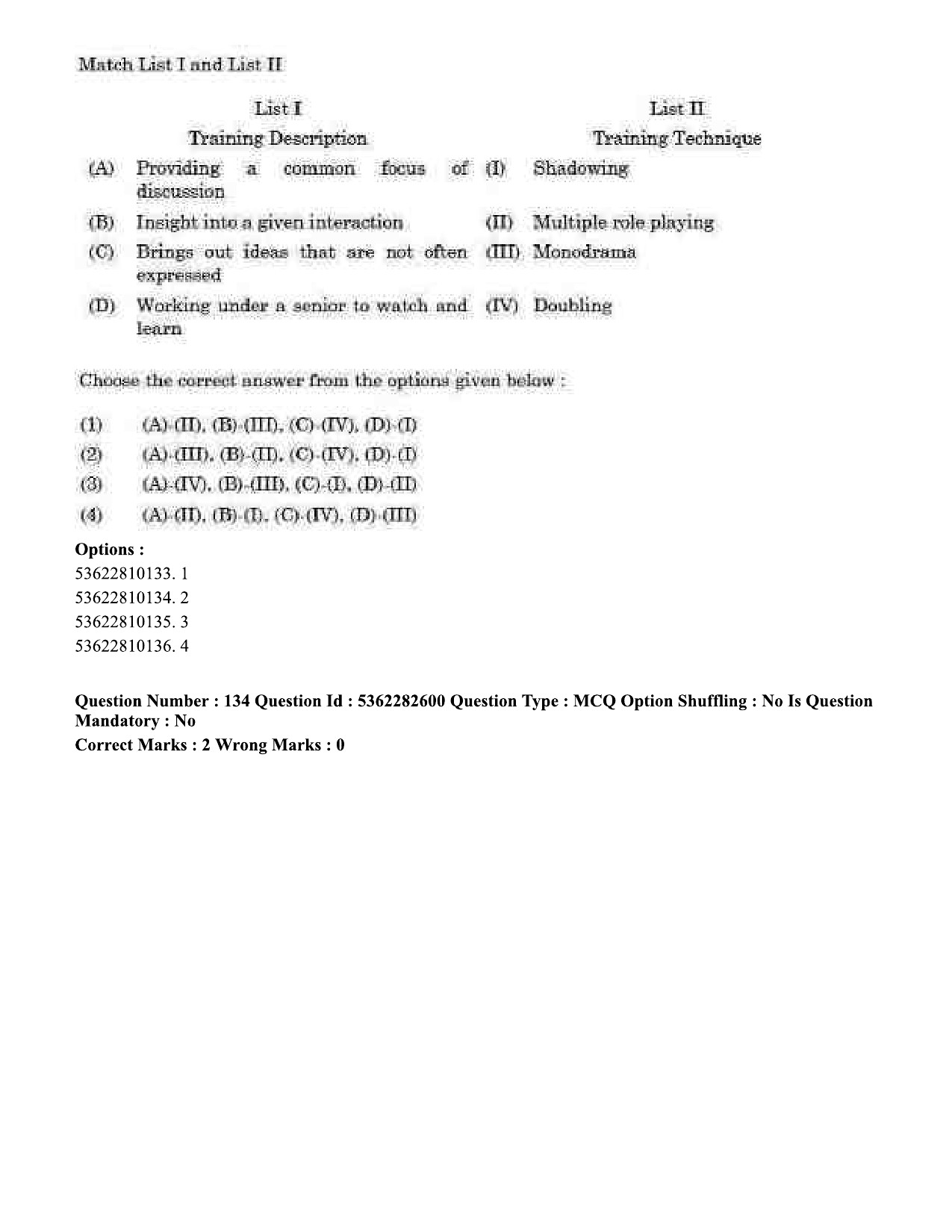 UGC NET Labour Welfare Question Paper September 2020 164