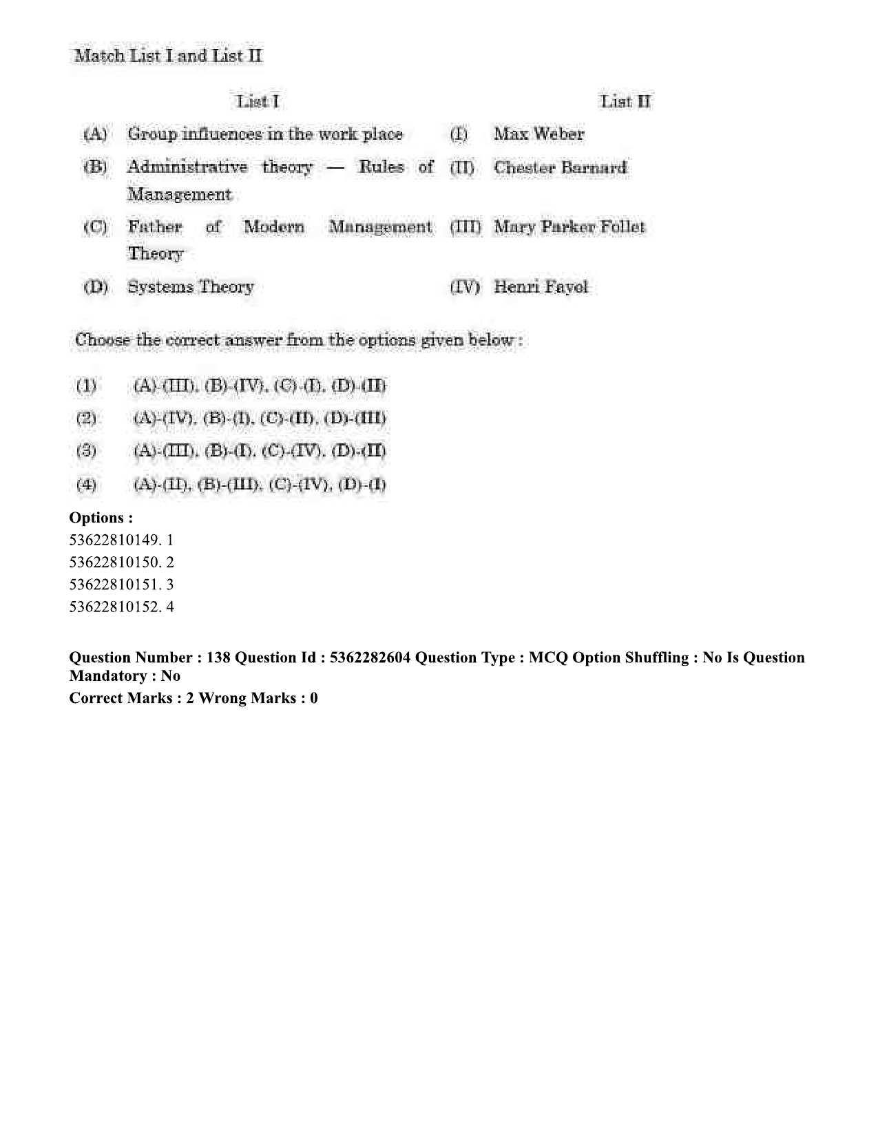 UGC NET Labour Welfare Question Paper September 2020 172