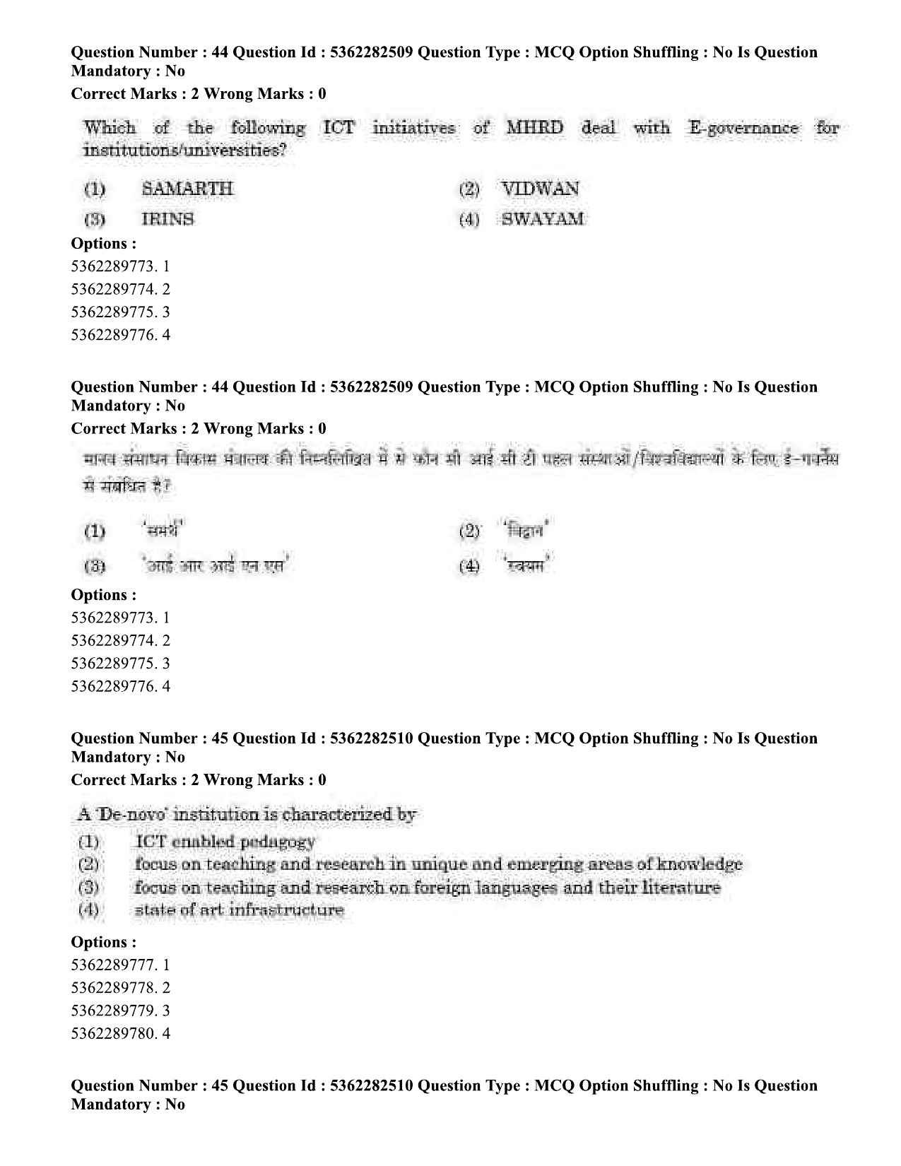 UGC NET Labour Welfare Question Paper September 2020 43