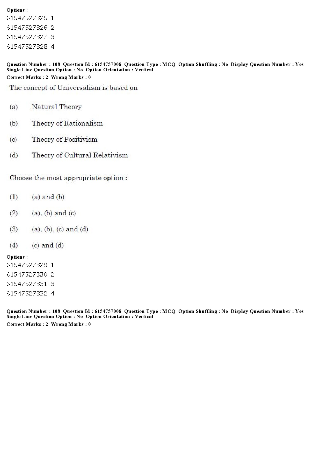 UGC NET Law Question Paper December 2019 109