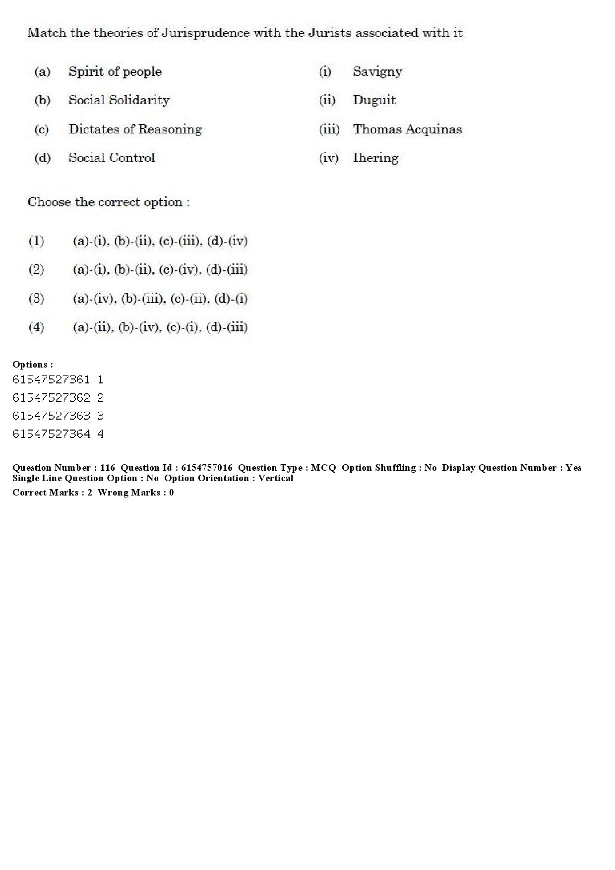 UGC NET Law Question Paper December 2019 123