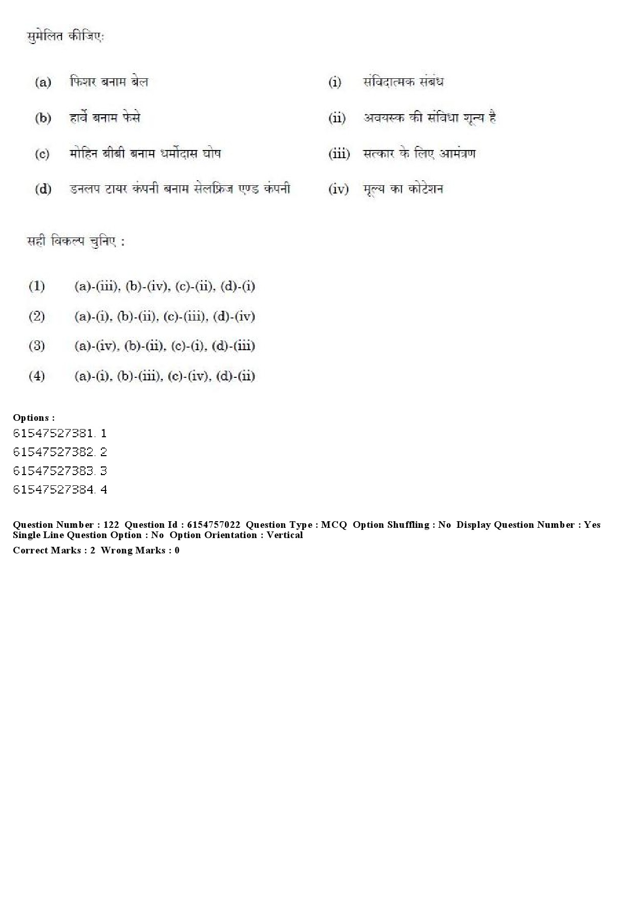 UGC NET Law Question Paper December 2019 132