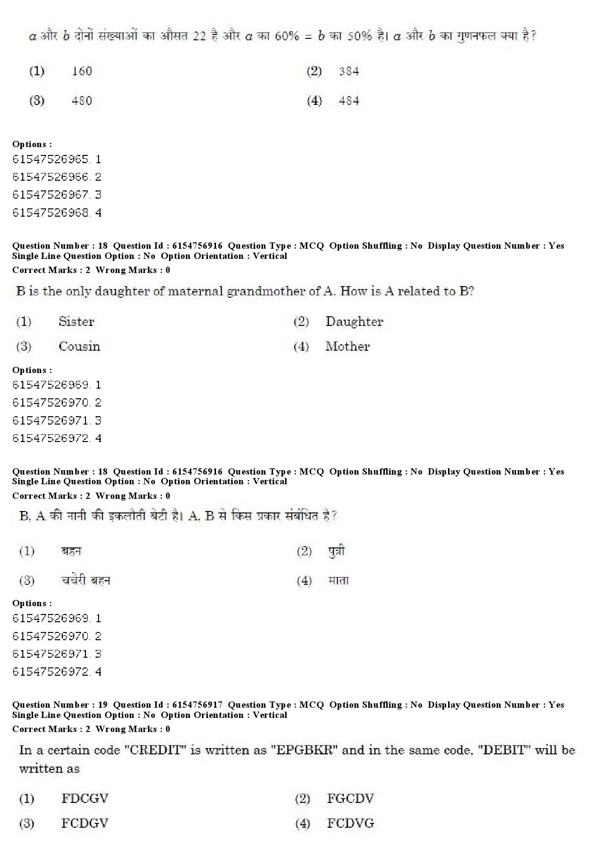 UGC NET Law Question Paper December 2019 18