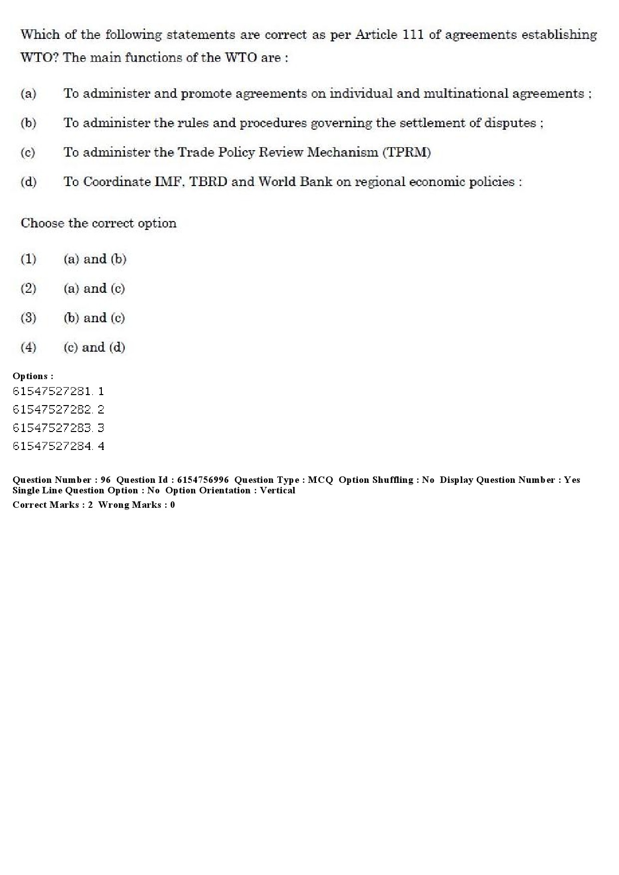 UGC NET Law Question Paper December 2019 86