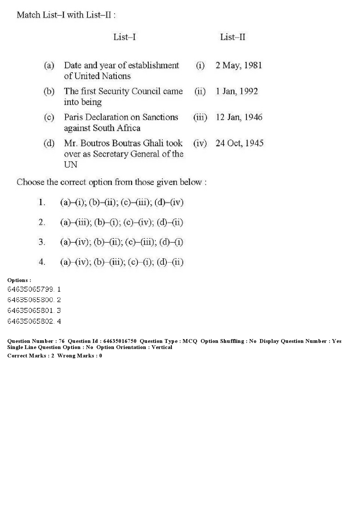 UGC NET Law Question Paper June 2019 71