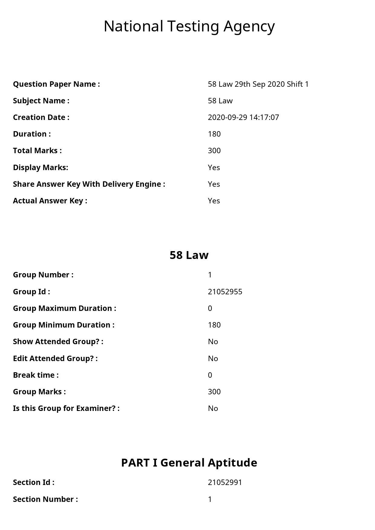 UGC NET Law Question Paper September 2020 1