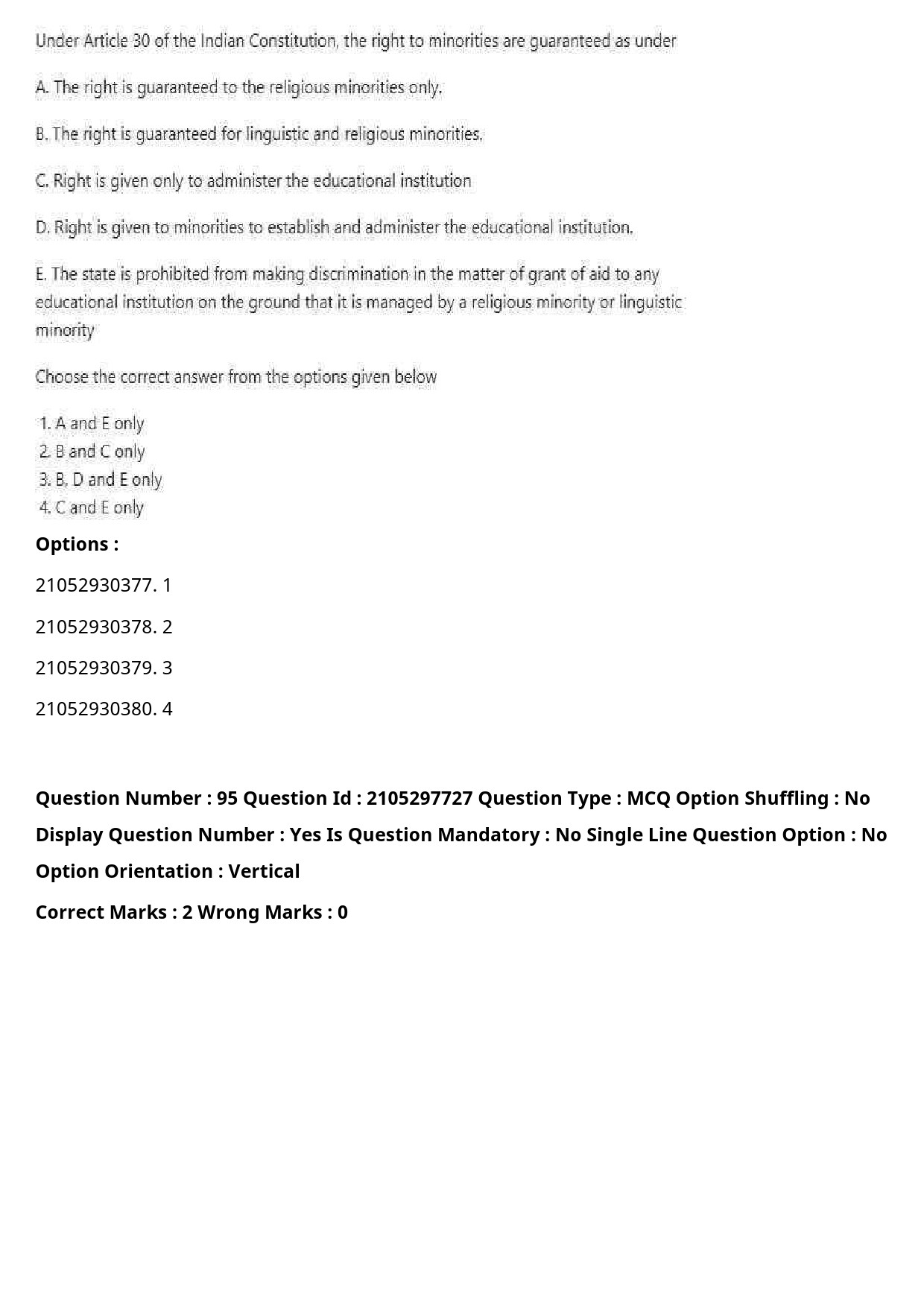 UGC NET Law Question Paper September 2020 116