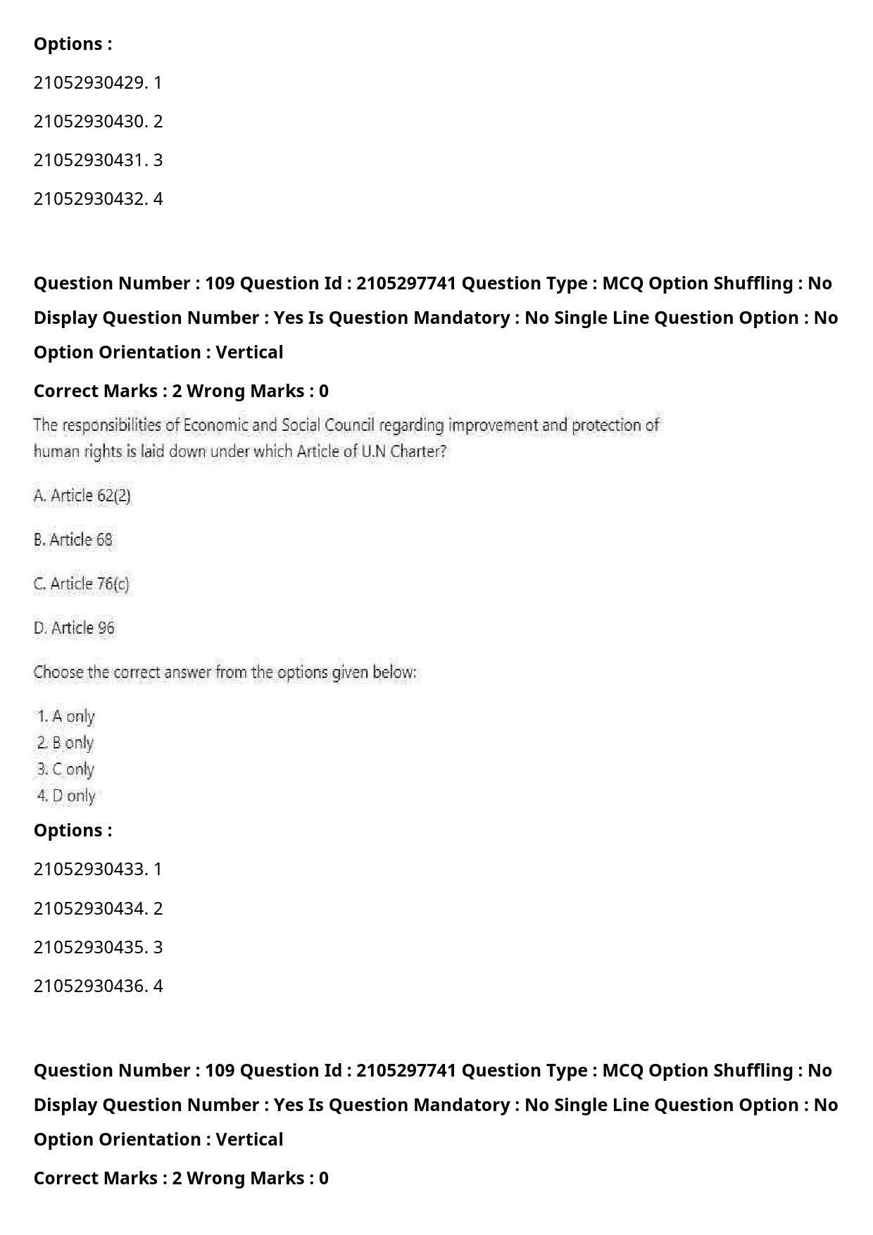 UGC NET Law Question Paper September 2020 139