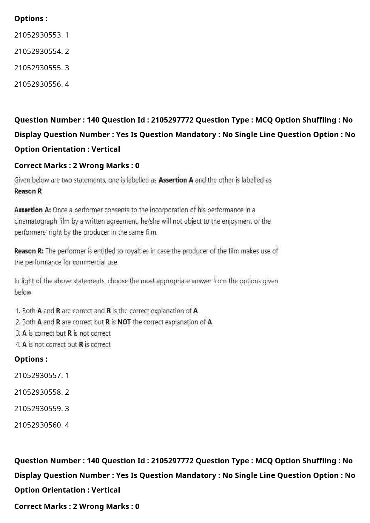 UGC NET Law Question Paper September 2020 188