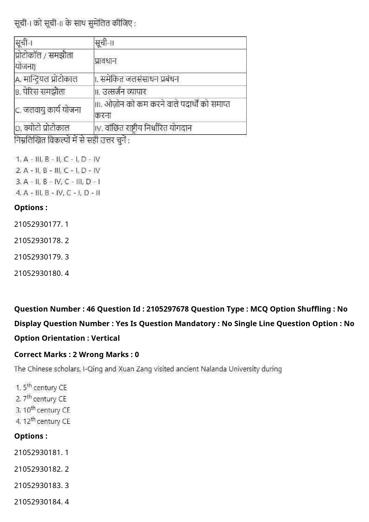 UGC NET Law Question Paper September 2020 62