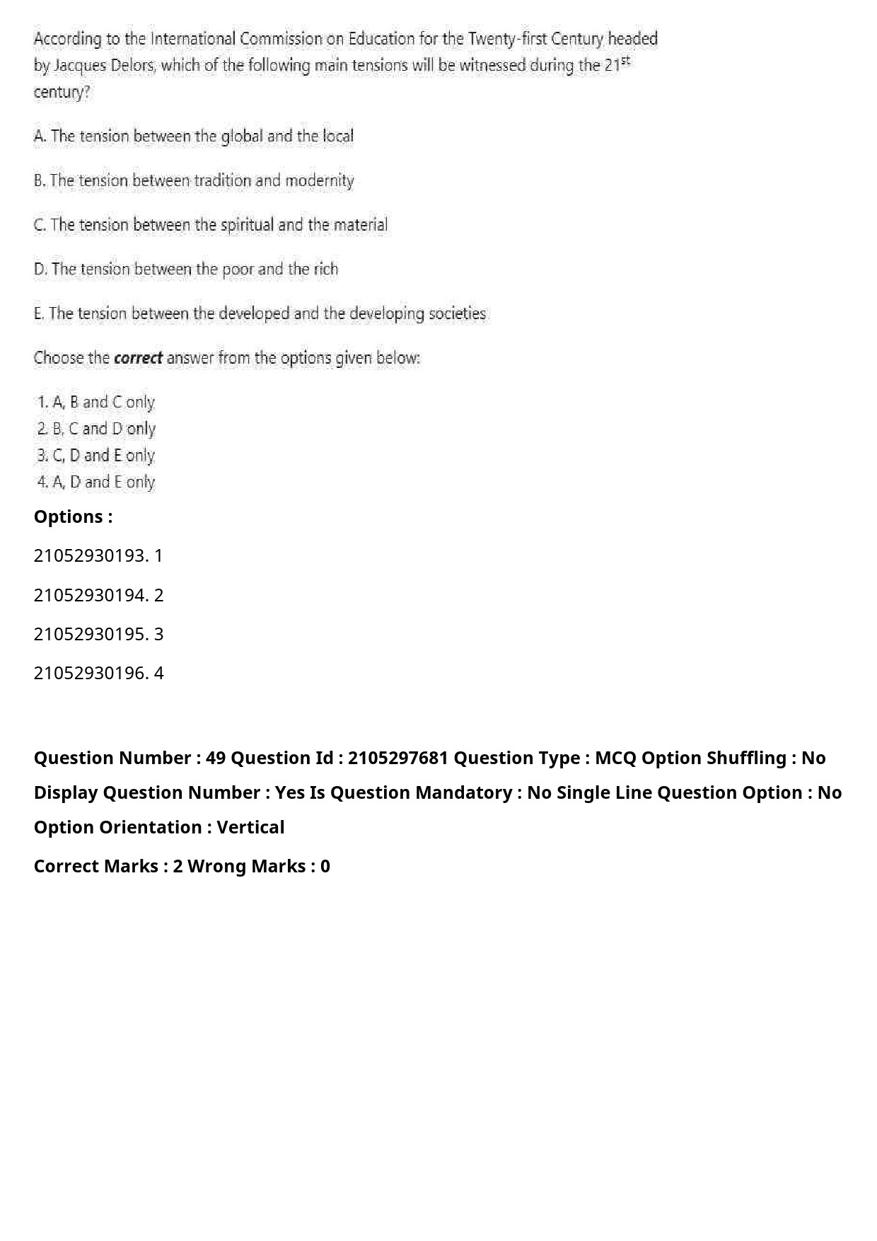 UGC NET Law Question Paper September 2020 66