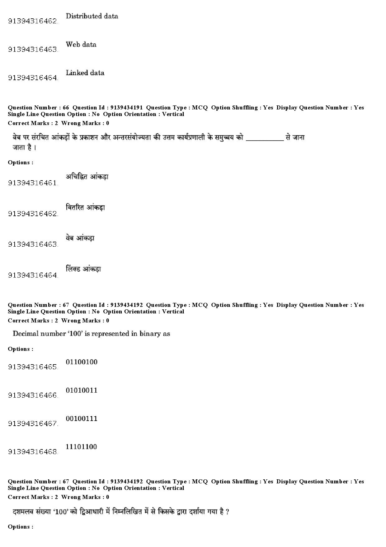 UGC NET Library and Information Science Question Paper December 2018 62