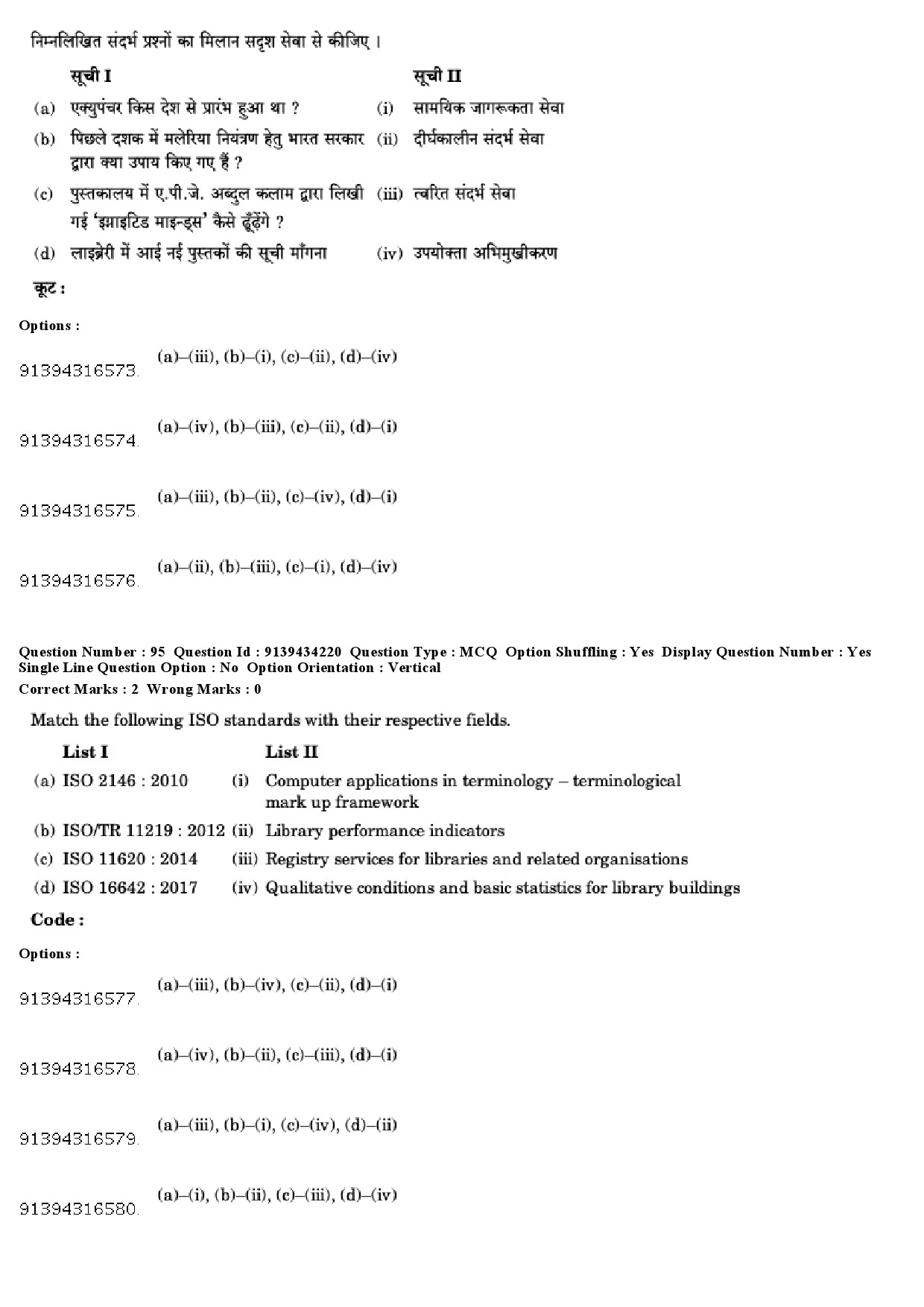 UGC NET Library and Information Science Question Paper December 2018 92