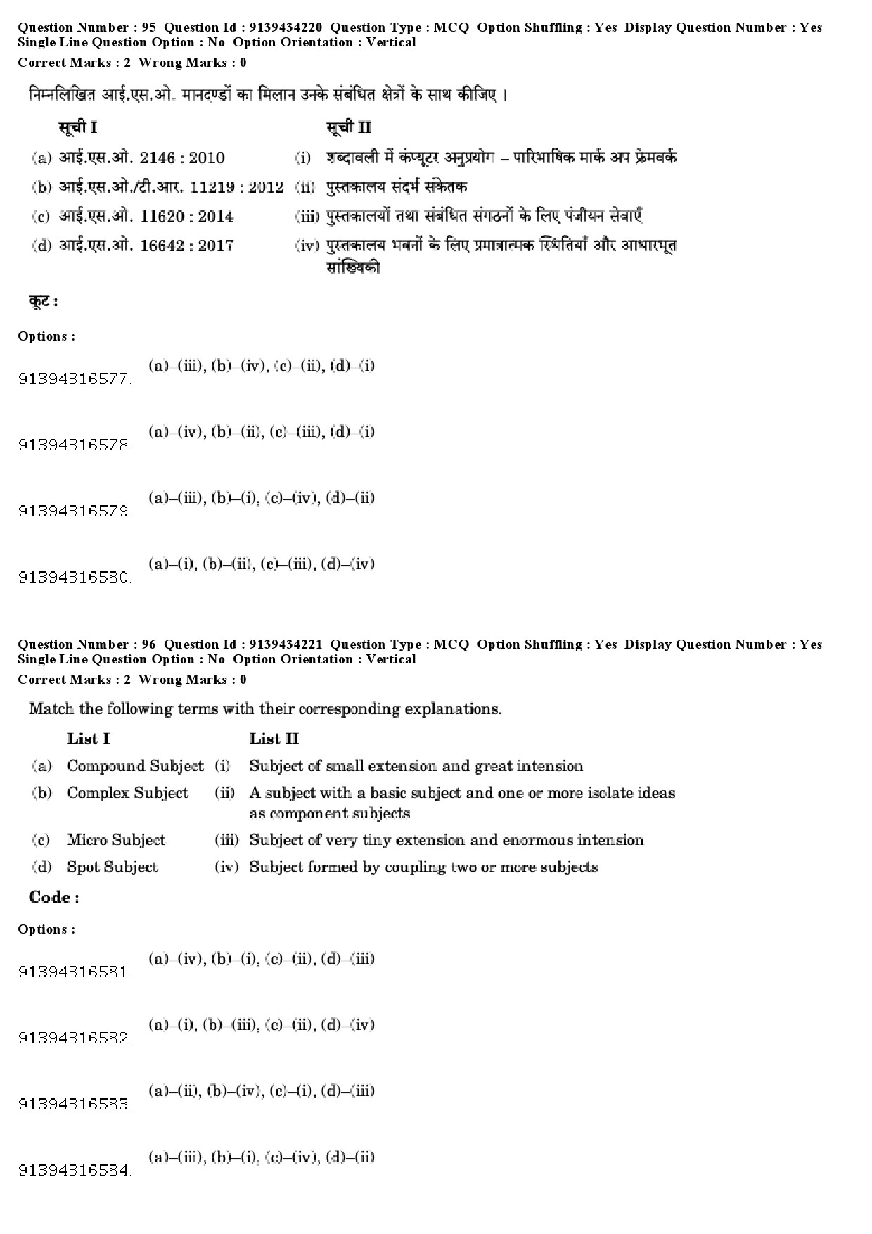 UGC NET Library and Information Science Question Paper December 2018 93