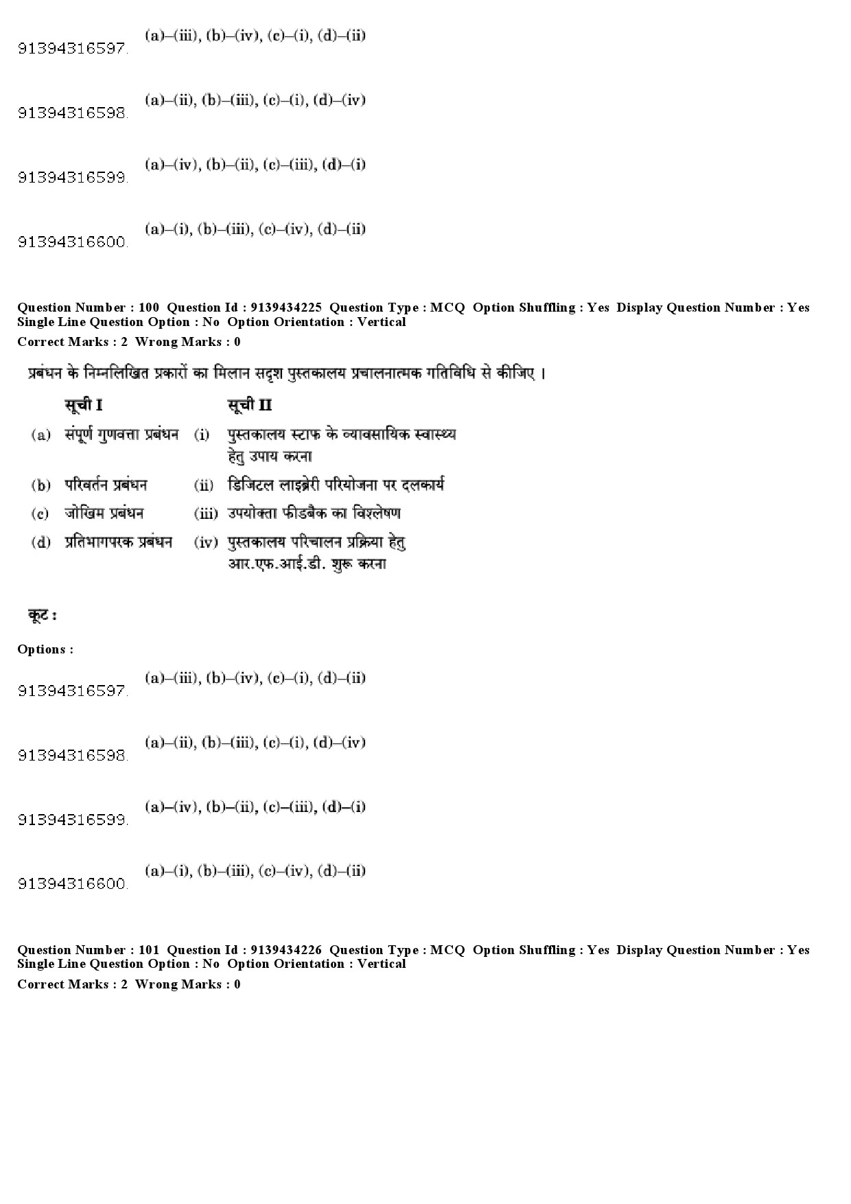 UGC NET Library and Information Science Question Paper December 2018 98