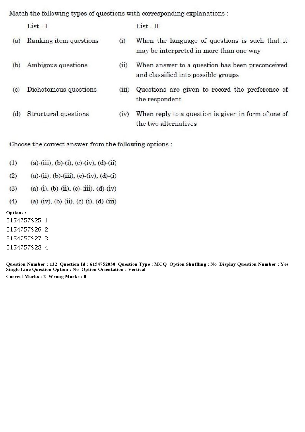 UGC NET Library and Information Science Question Paper December 2019 113