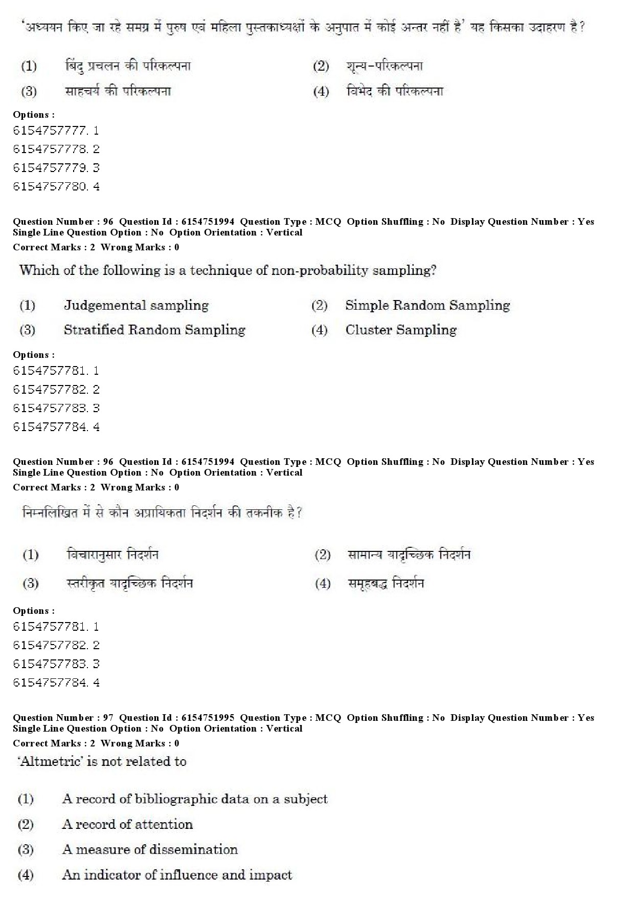 UGC NET Library and Information Science Question Paper December 2019 74