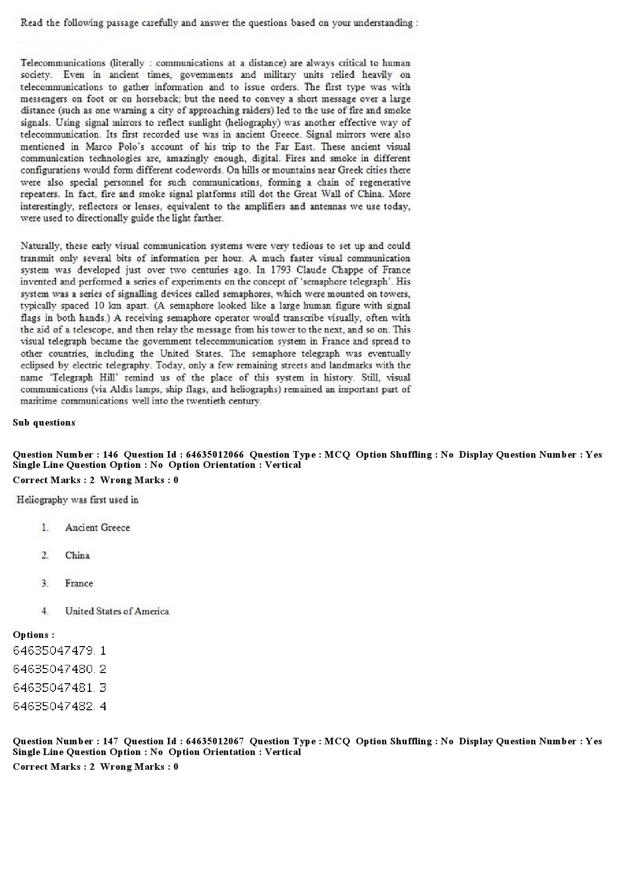 UGC NET Library and Information Science Question Paper June 2019 114