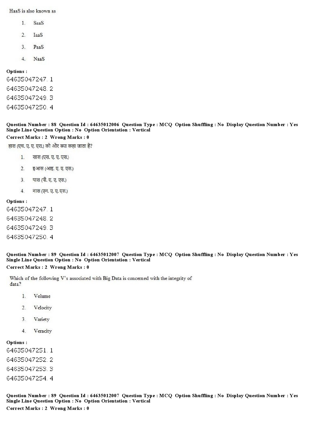 UGC NET Library and Information Science Question Paper June 2019 61