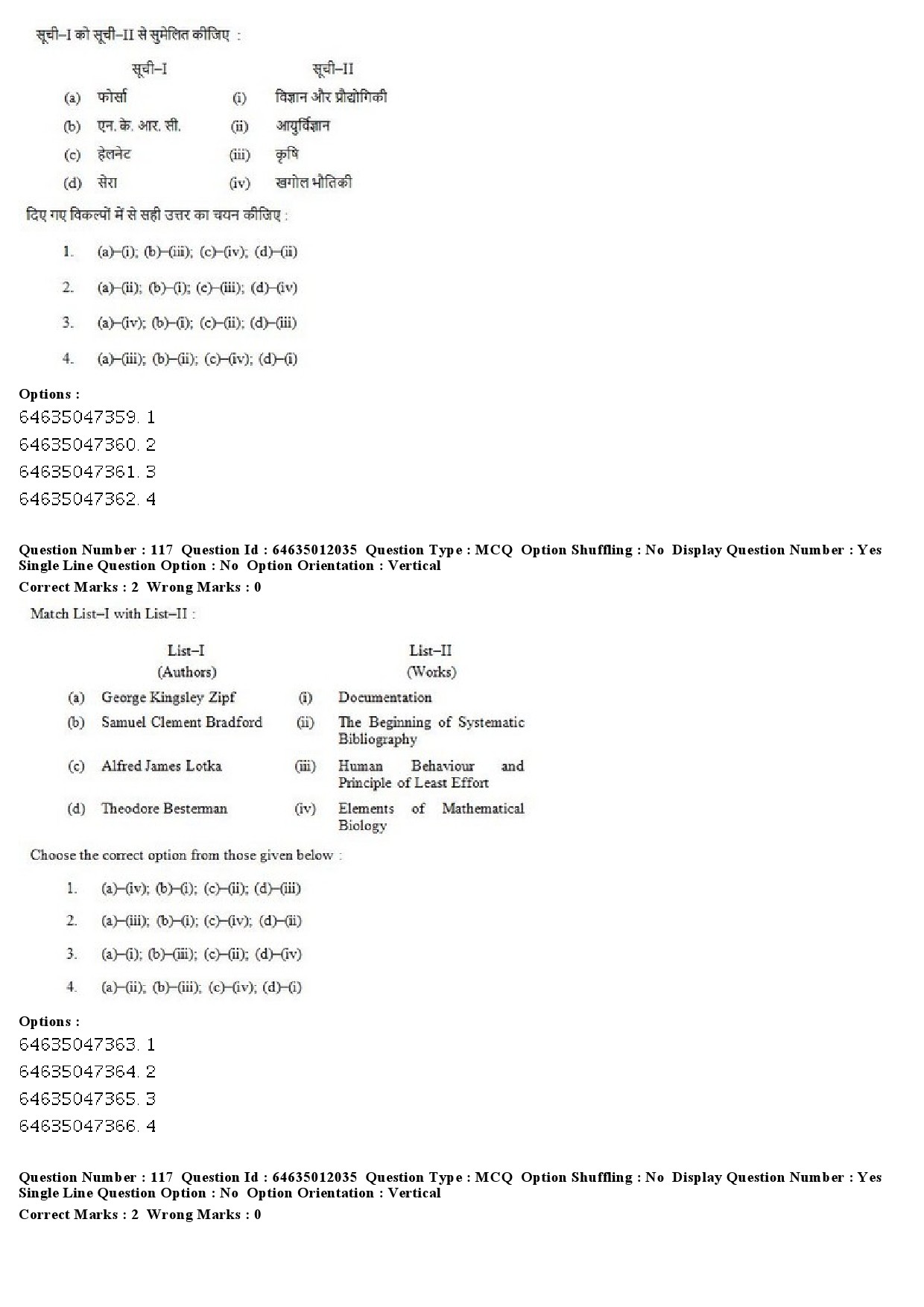 UGC NET Library and Information Science Question Paper June 2019 85