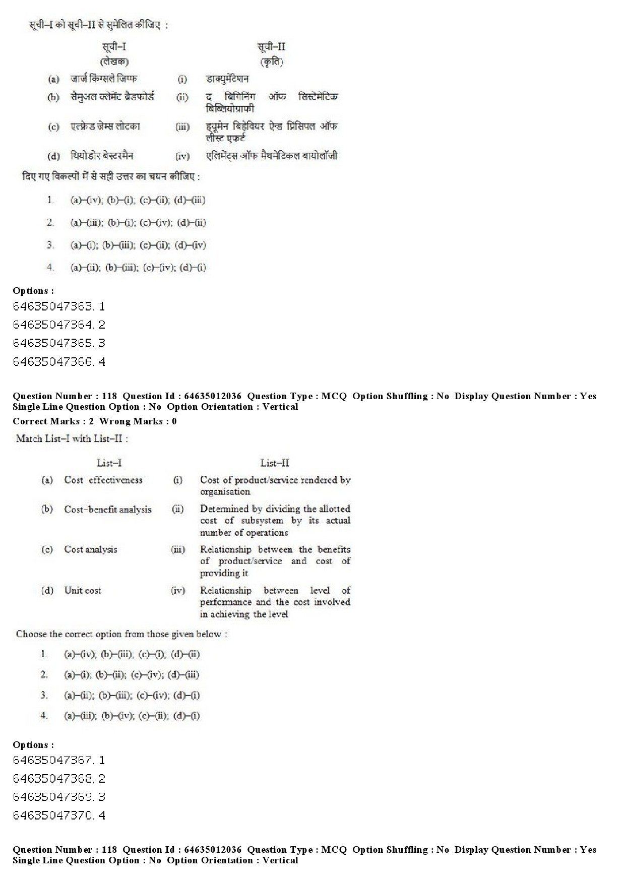 UGC NET Library and Information Science Question Paper June 2019 86