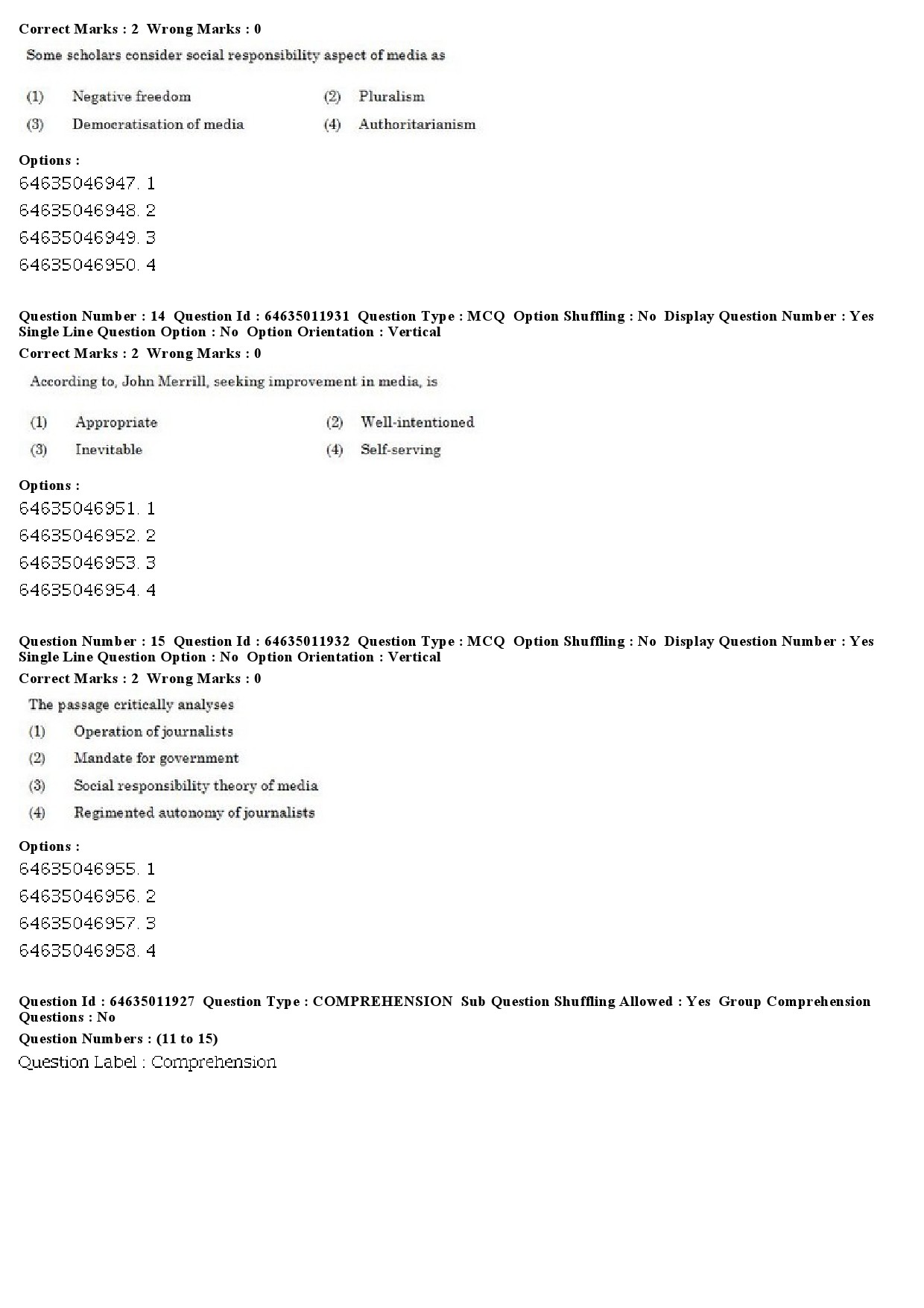 UGC NET Library and Information Science Question Paper June 2019 9