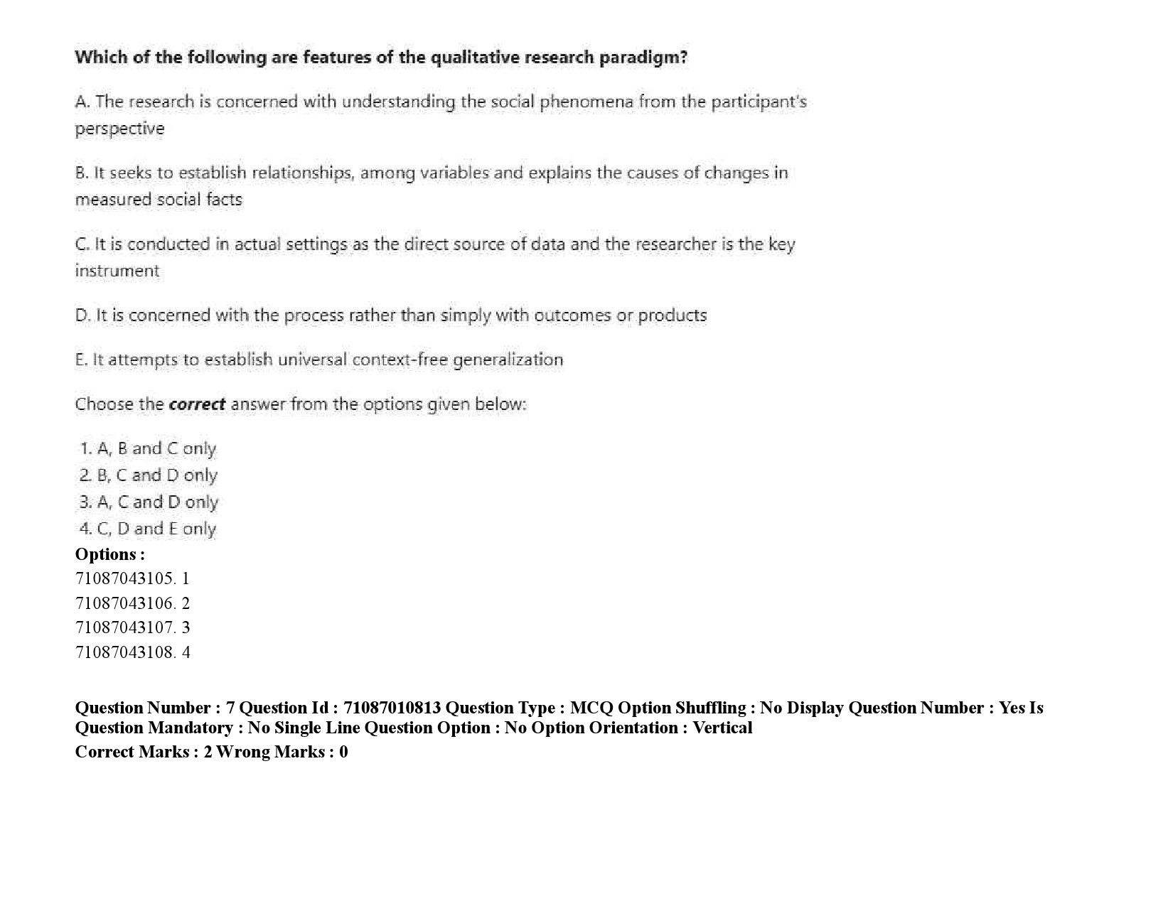 UGC NET Library and Information Science Question Paper September 2020 13