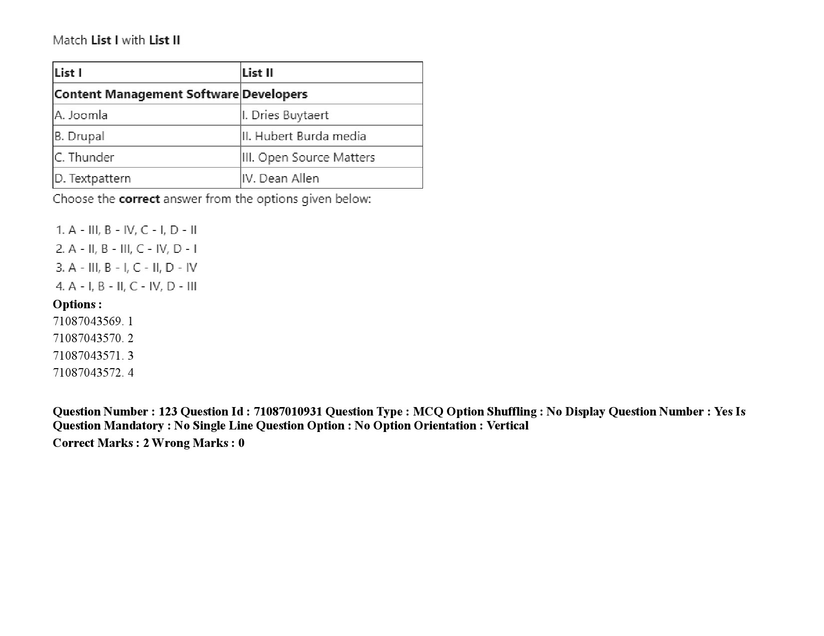 UGC NET Library and Information Science Question Paper September 2020 183