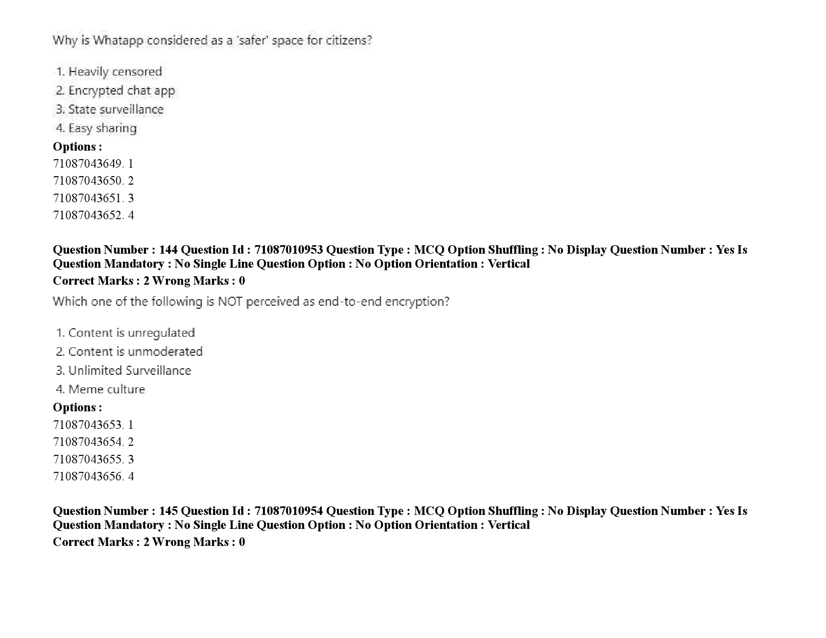 UGC NET Library and Information Science Question Paper September 2020 221