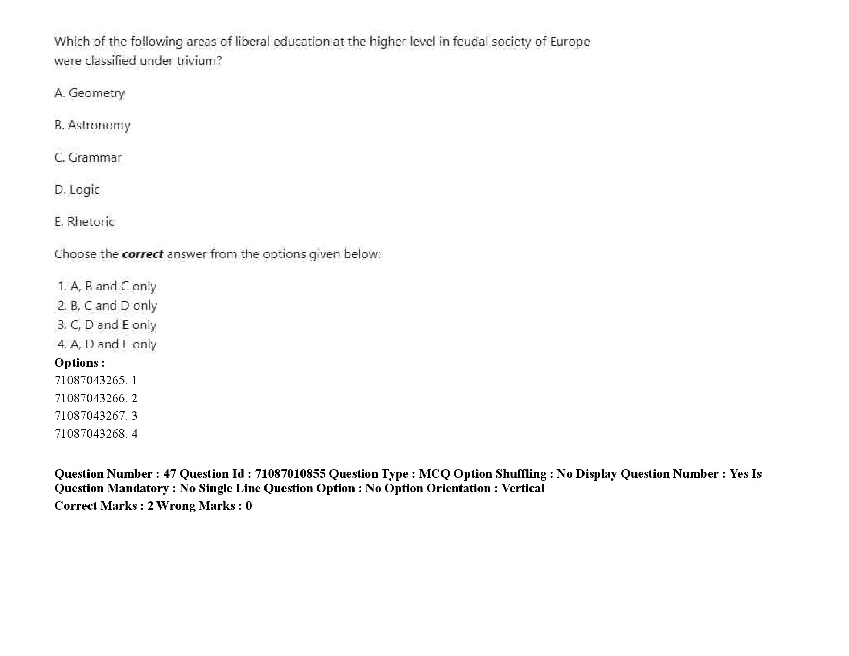 UGC NET Library and Information Science Question Paper September 2020 71