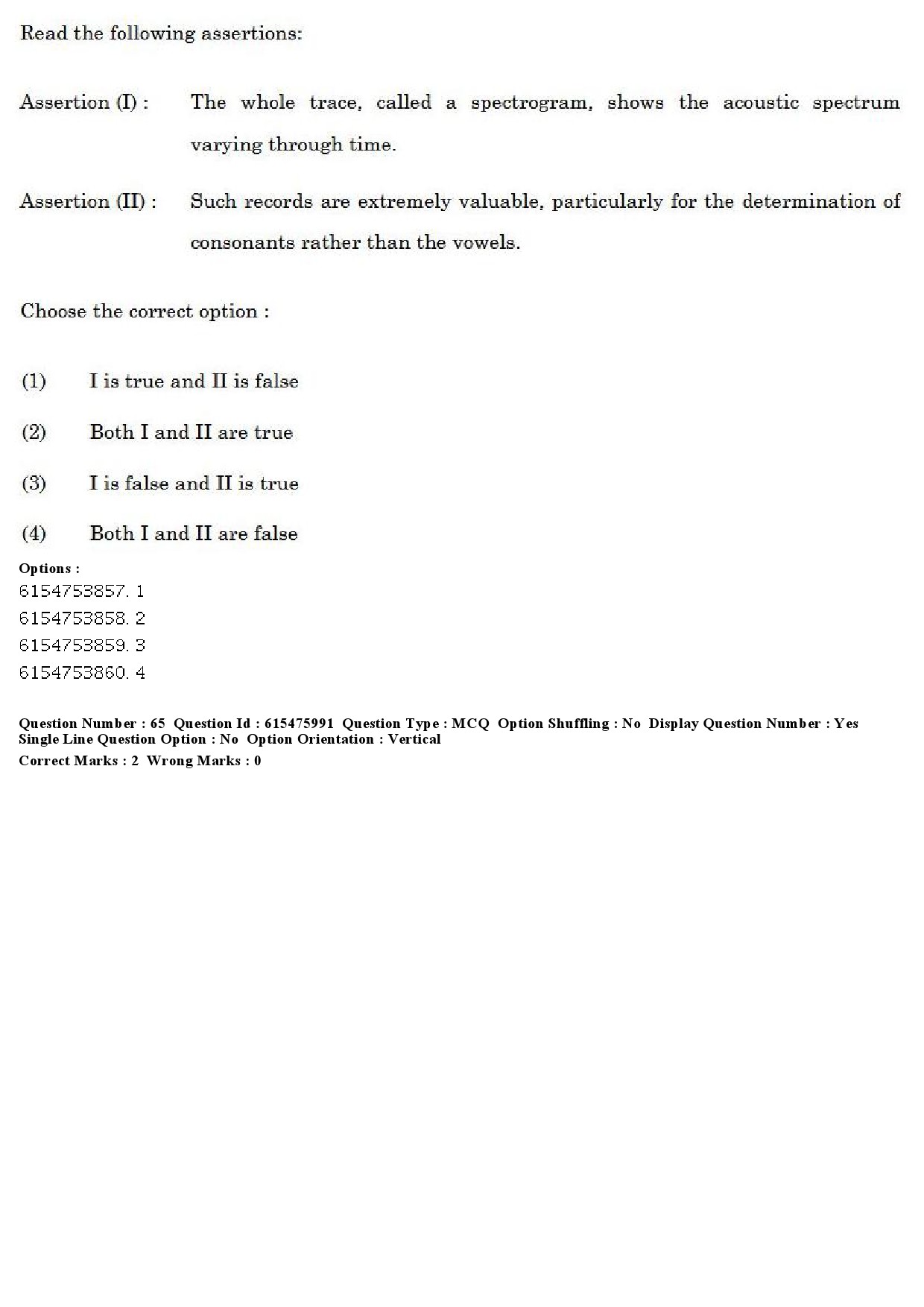 UGC NET Linguistics Question Paper December 2019 60