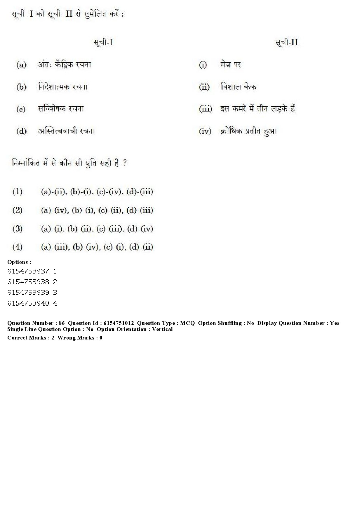 UGC NET Linguistics Question Paper December 2019 81