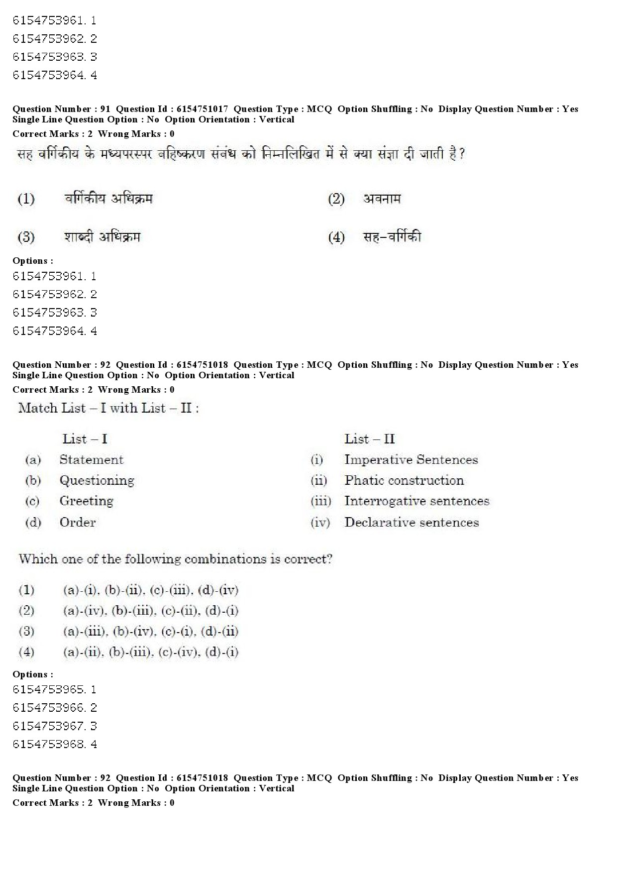 UGC NET Linguistics Question Paper December 2019 88