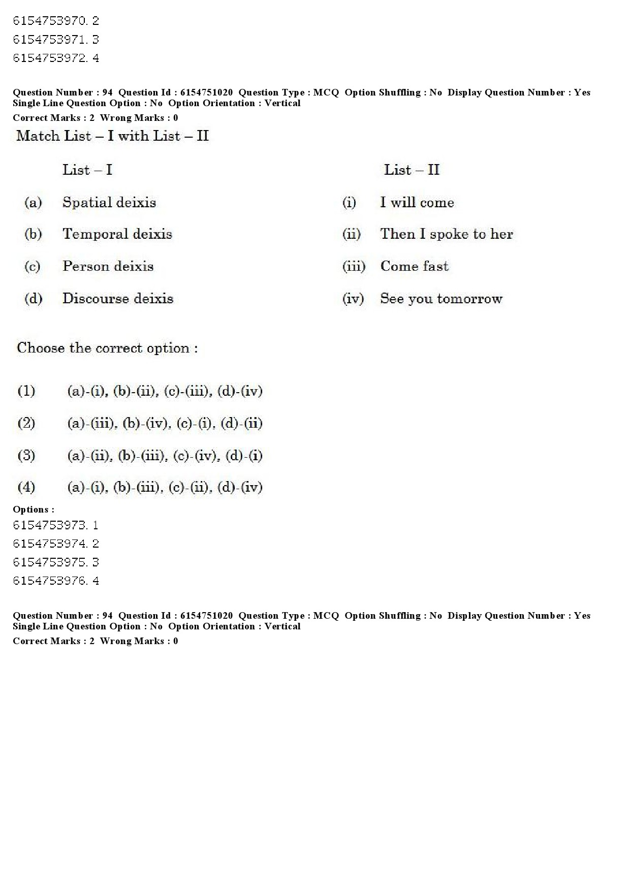 UGC NET Linguistics Question Paper December 2019 90