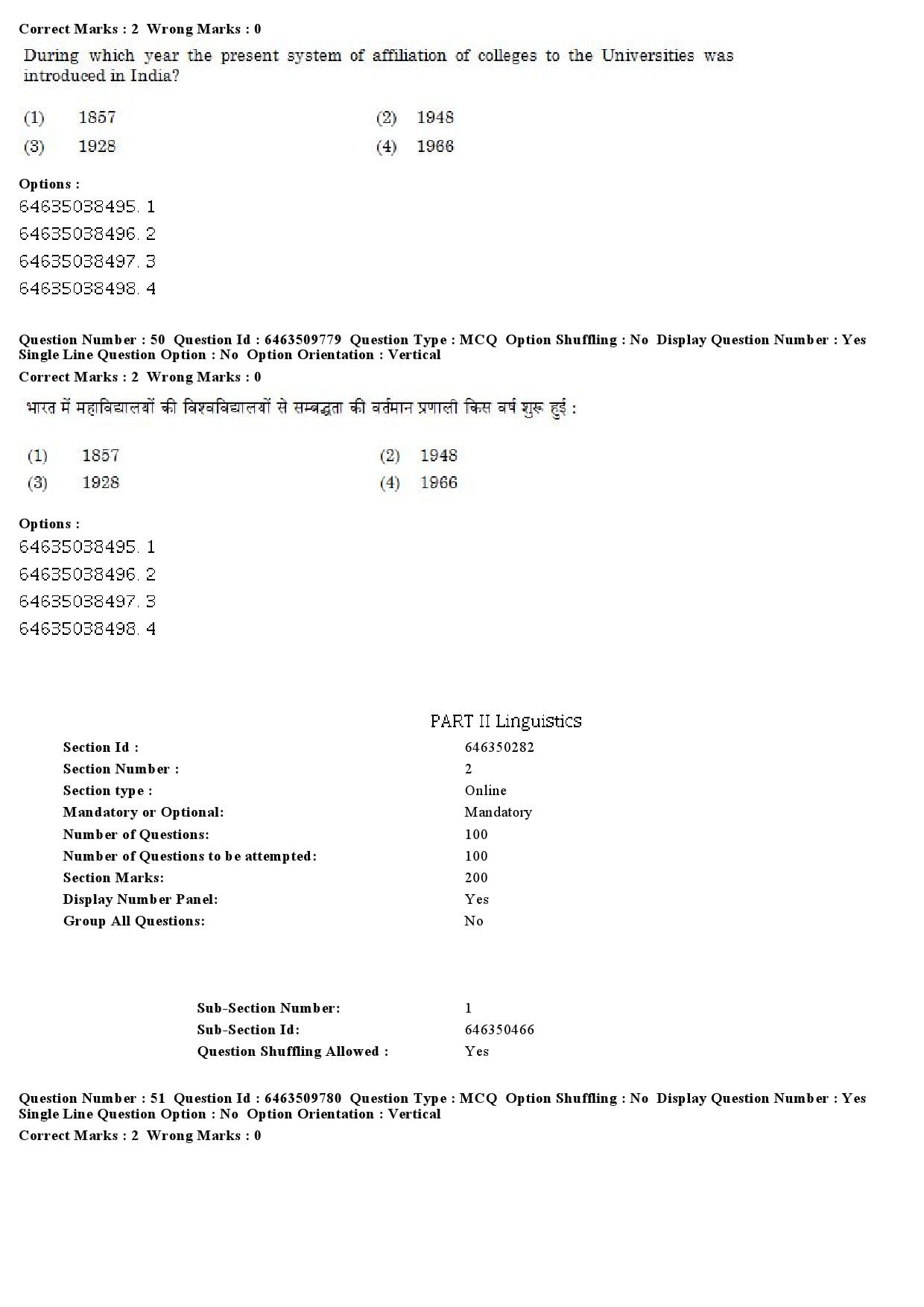 UGC NET Linguistics Question Paper June 2019 33