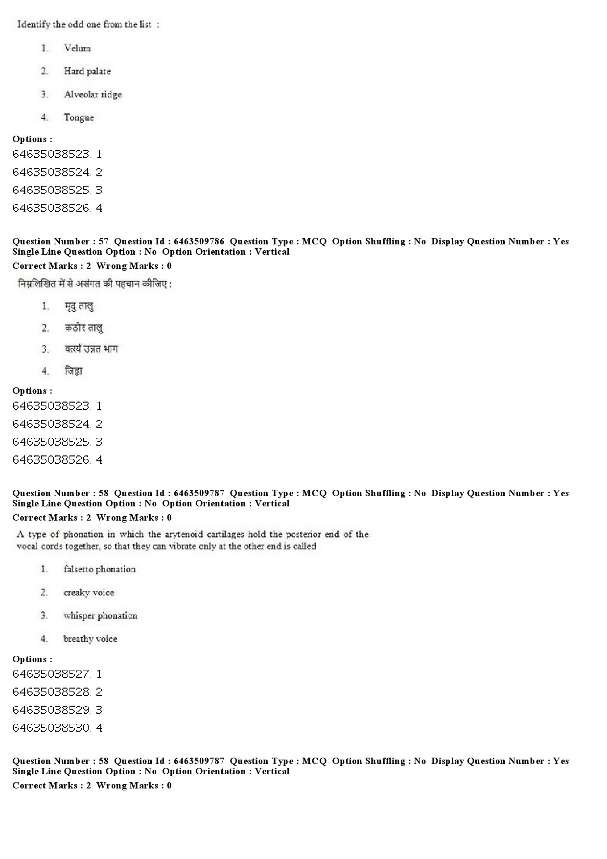 UGC NET Linguistics Question Paper June 2019 38