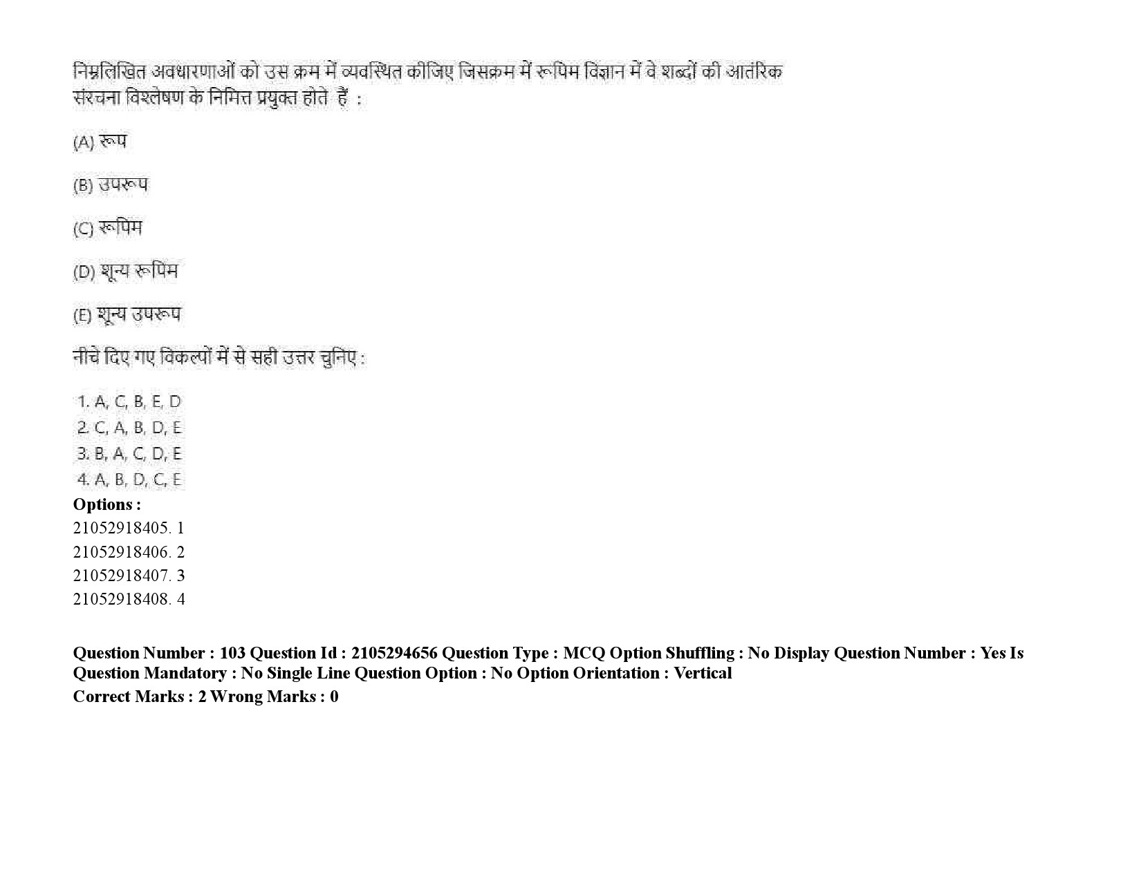 UGC NET Linguistics Question Paper September 2020 144