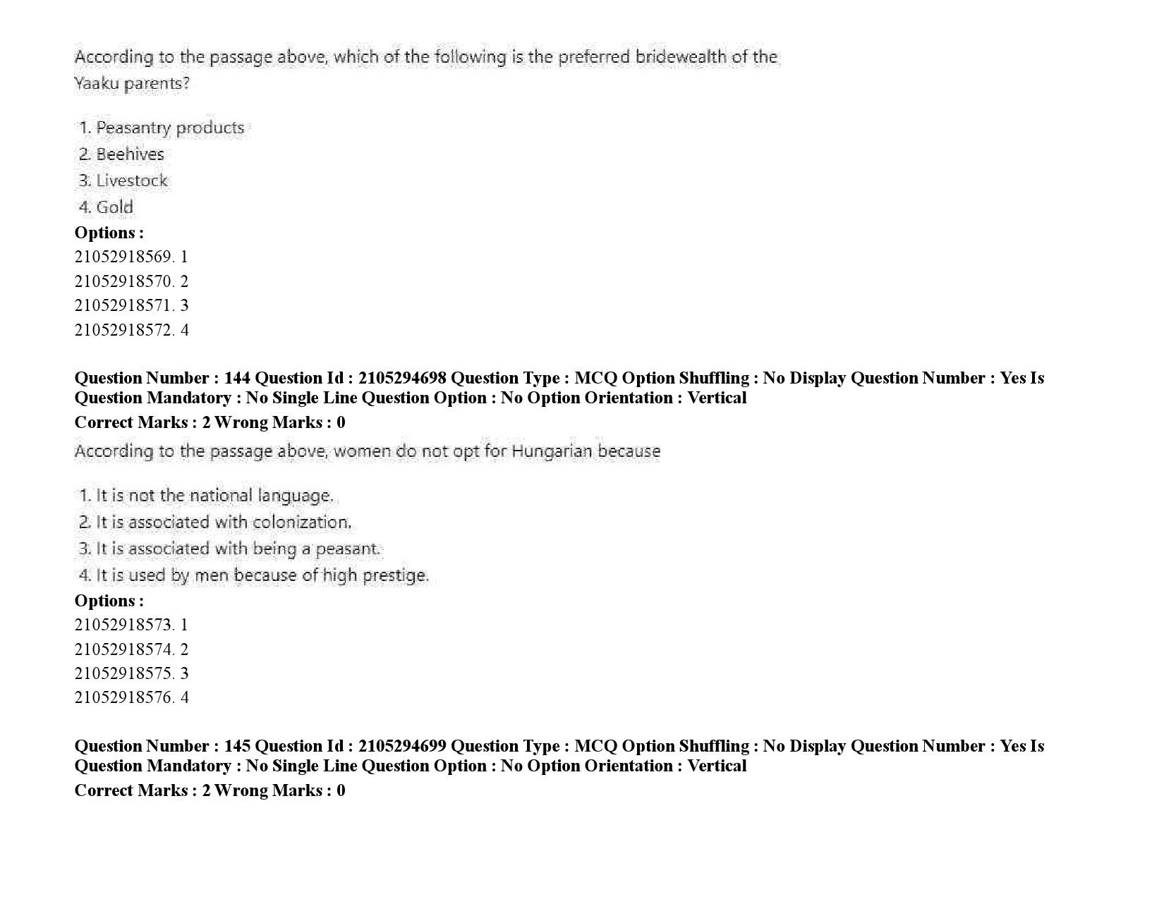 UGC NET Linguistics Question Paper September 2020 223