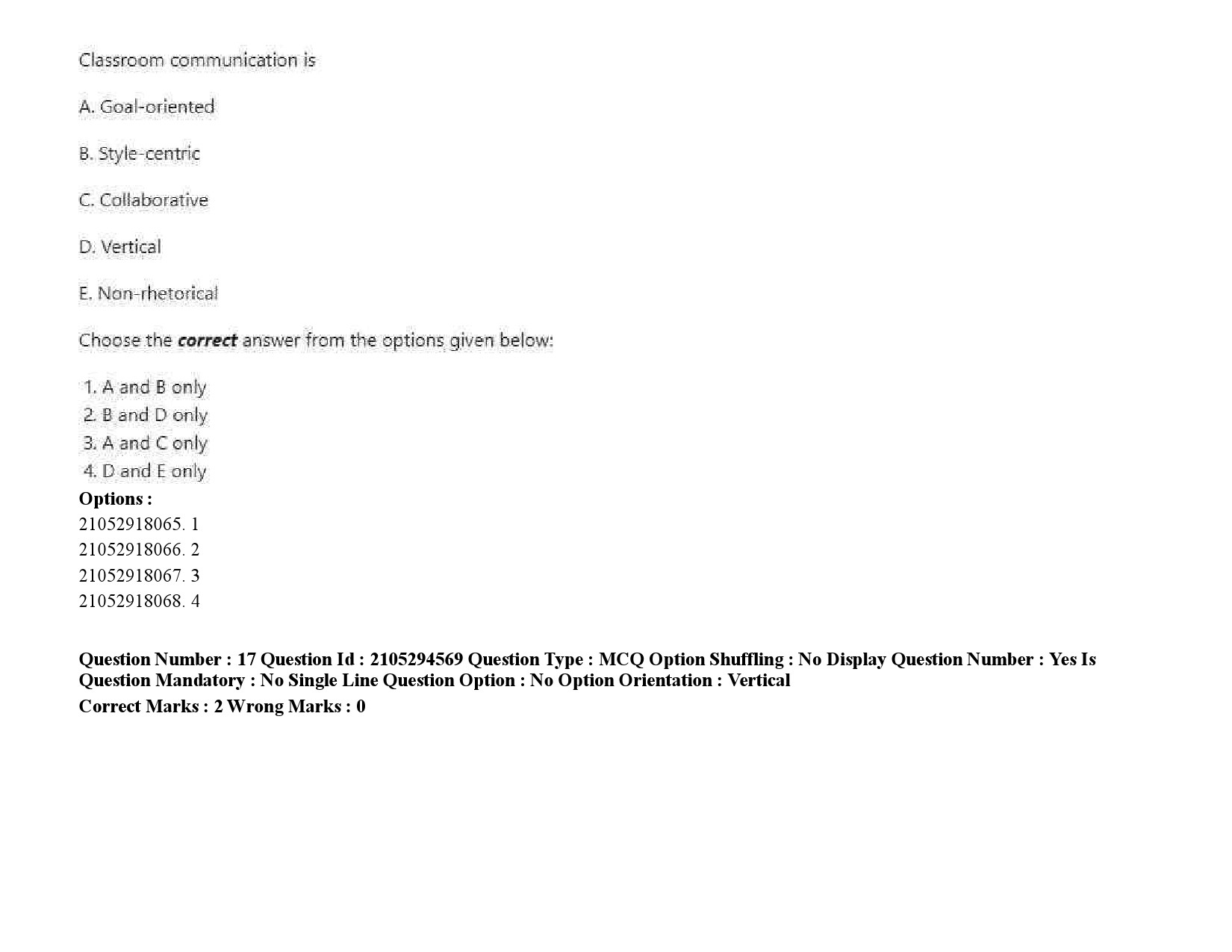 UGC NET Linguistics Question Paper September 2020 28