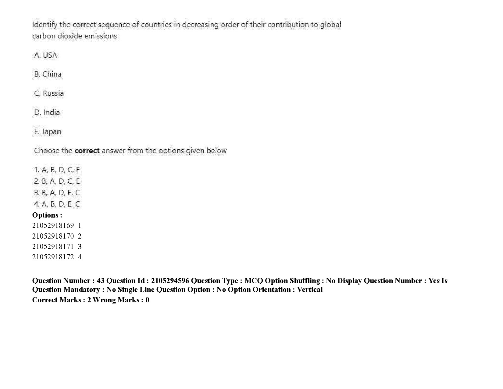 UGC NET Linguistics Question Paper September 2020 64