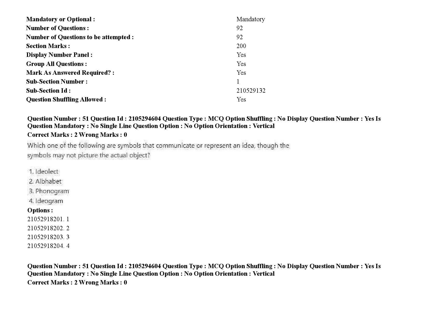 UGC NET Linguistics Question Paper September 2020 77