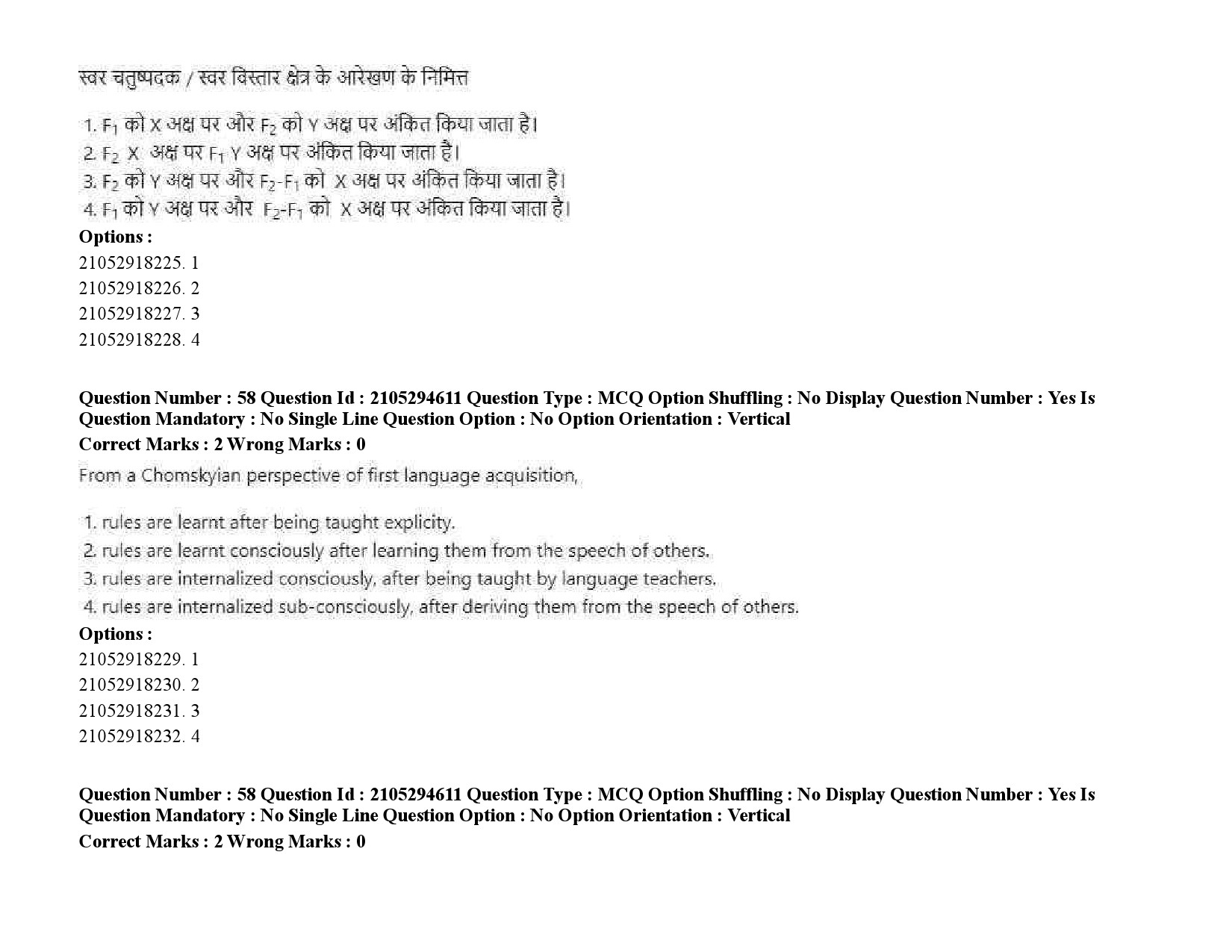 UGC NET Linguistics Question Paper September 2020 84