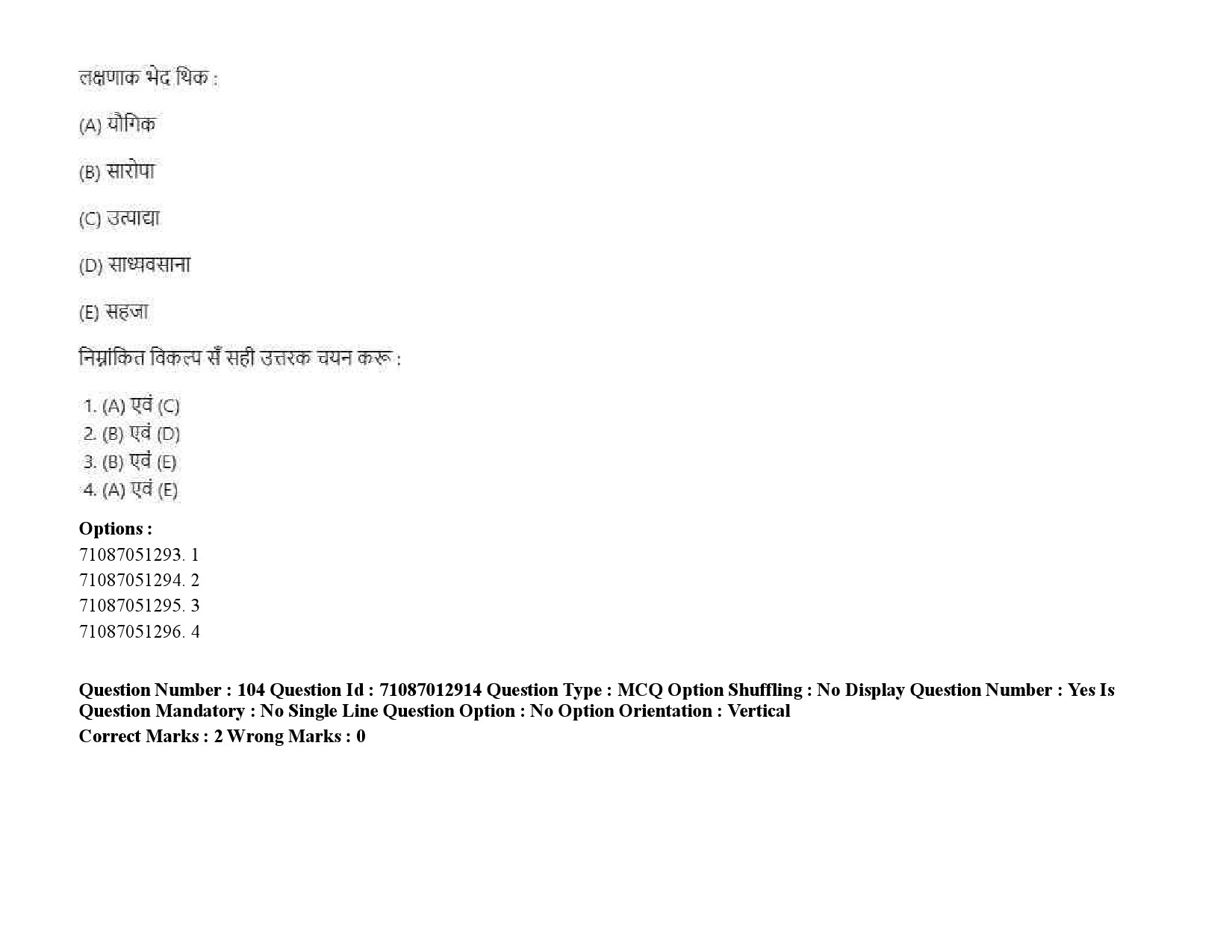 UGC NET Maithili Question Paper September 2020 146