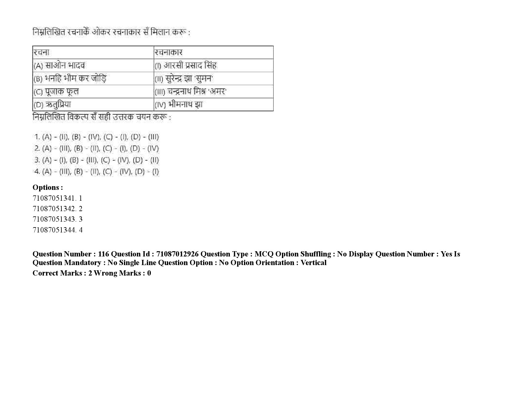 UGC NET Maithili Question Paper September 2020 170