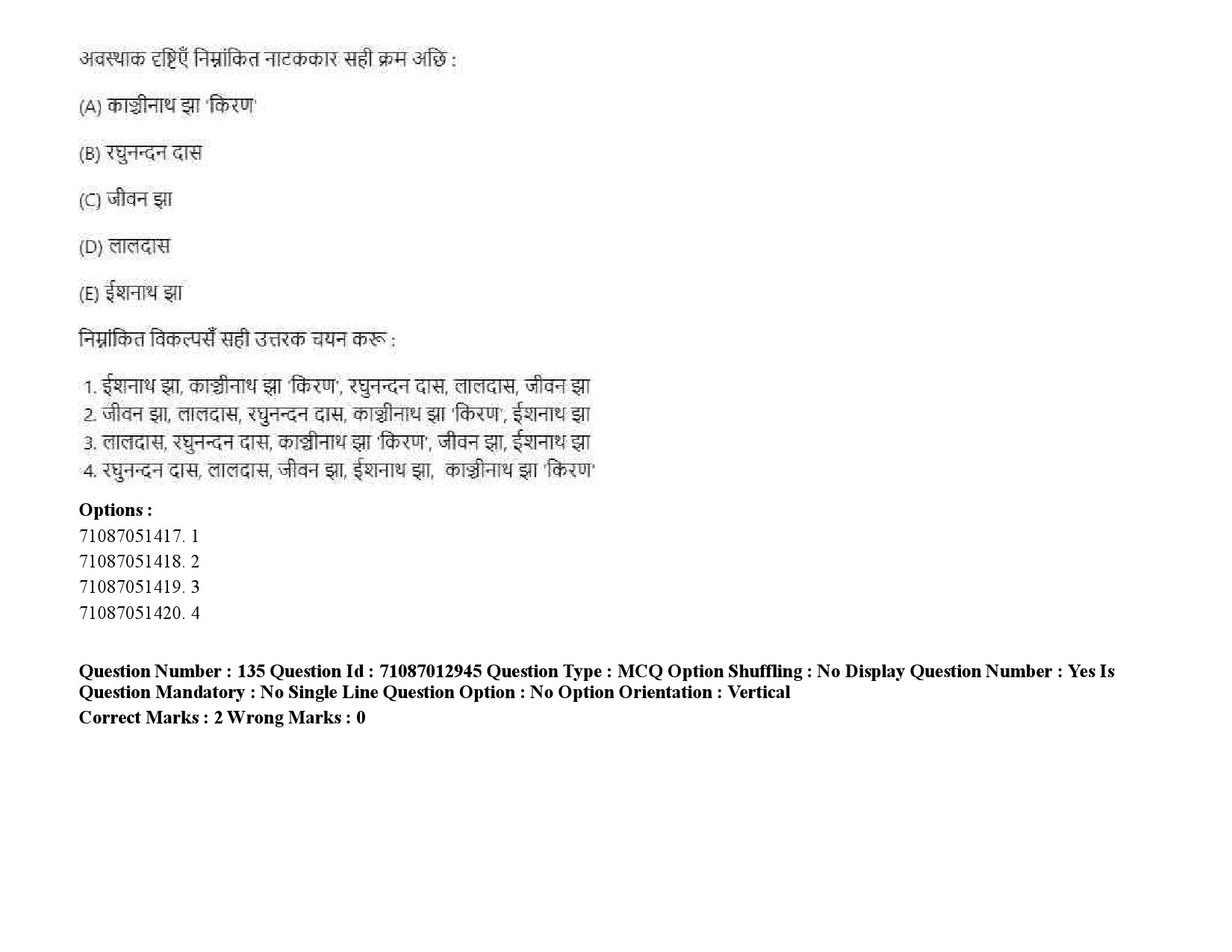 UGC NET Maithili Question Paper September 2020 208