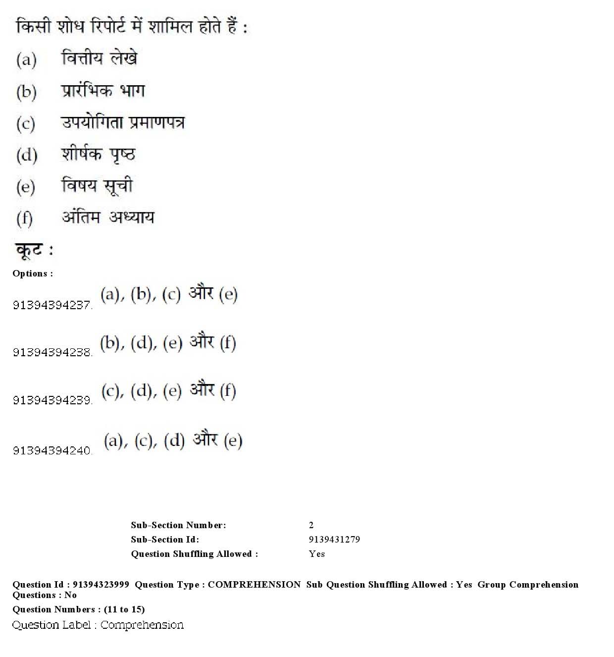 UGC NET Malayalam Question Paper December 2018 10