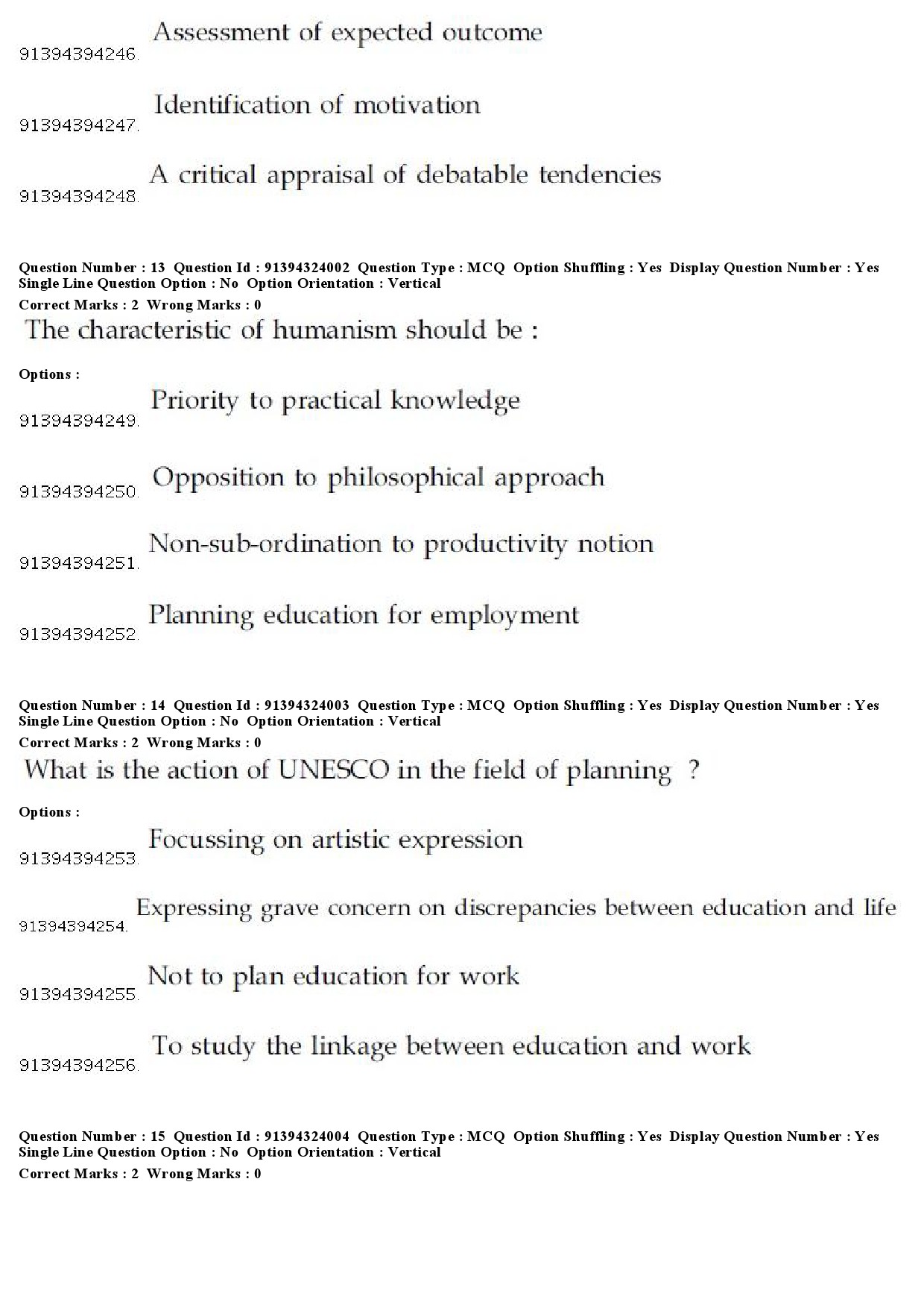 UGC NET Malayalam Question Paper December 2018 12