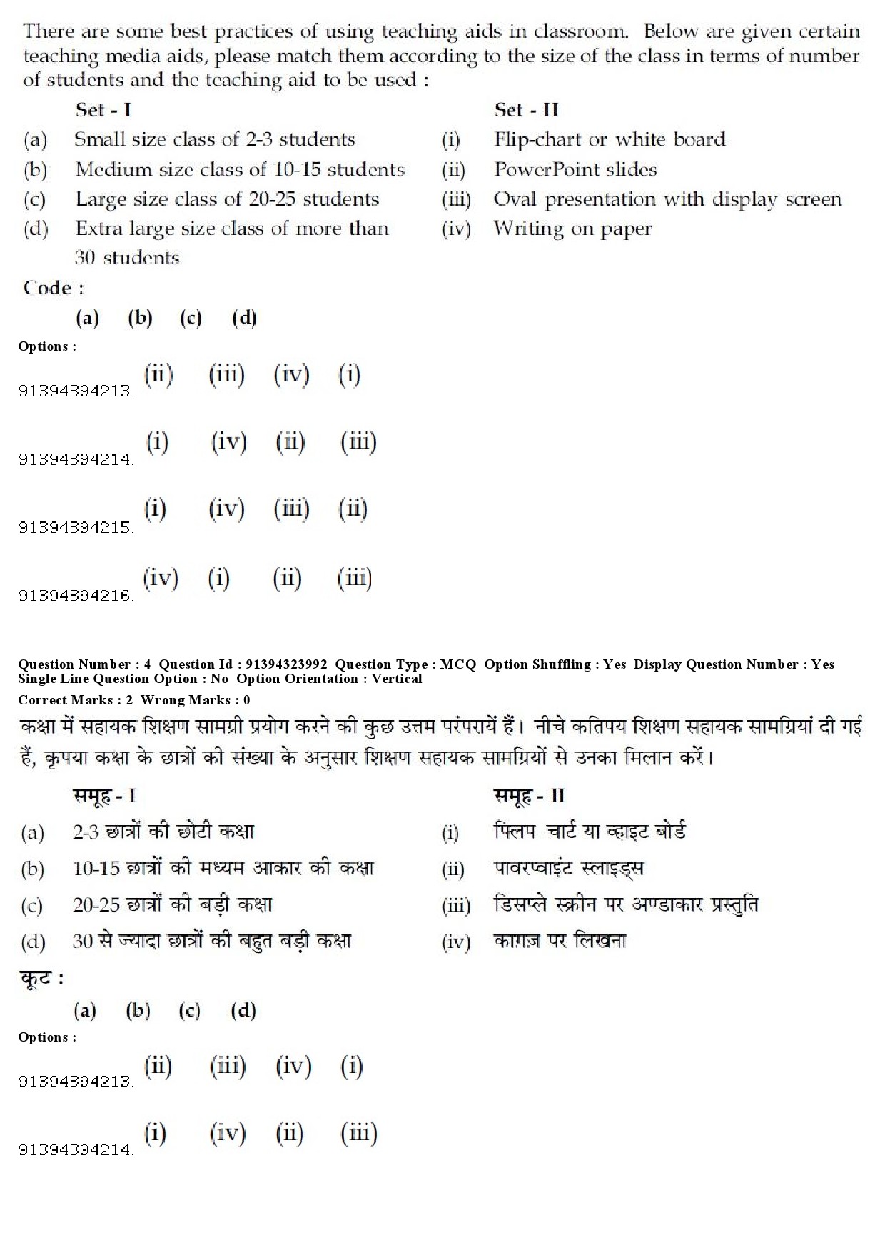 UGC NET Malayalam Question Paper December 2018 4